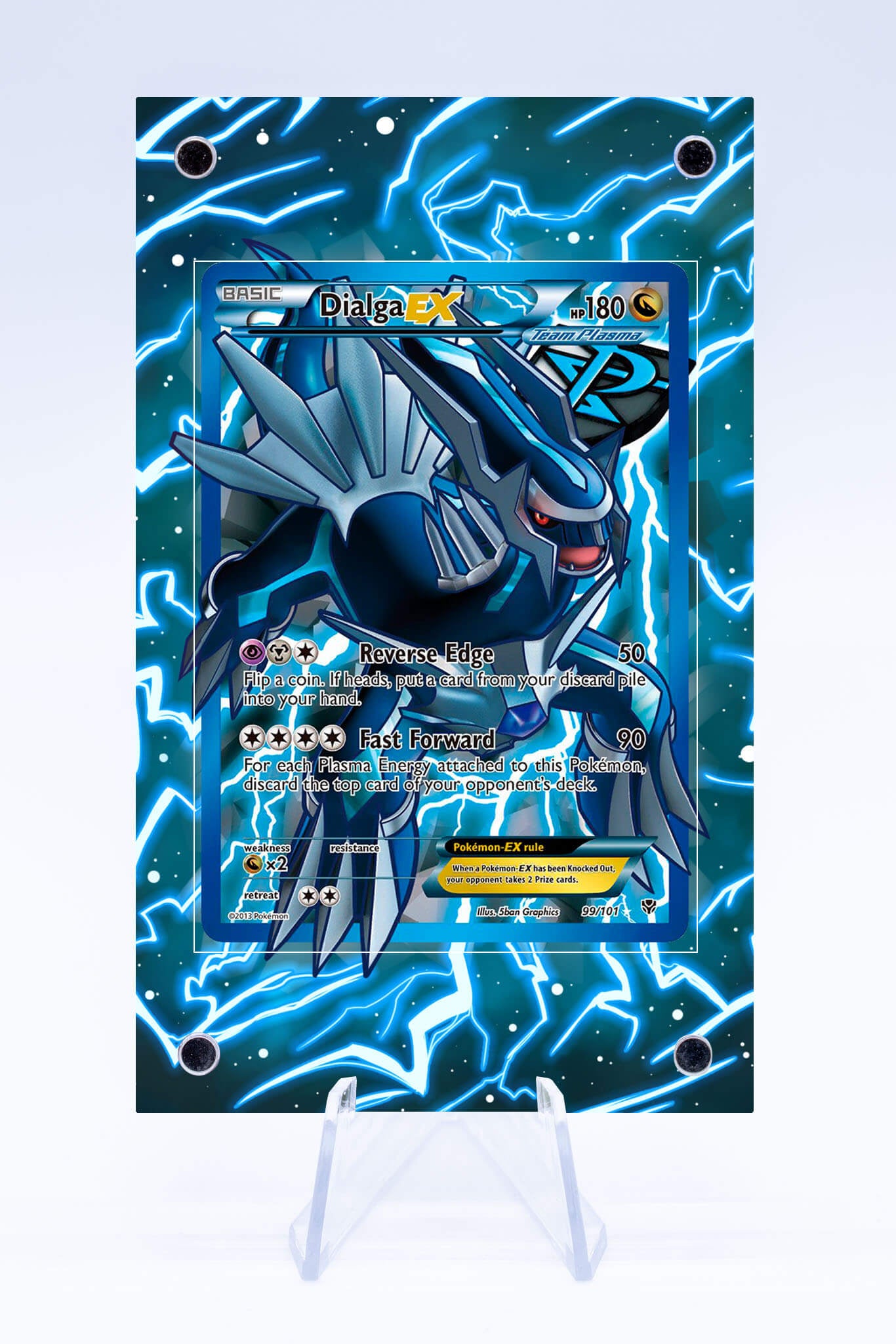 Pokemon Dialga store EX Team Plasma 99 Full Art