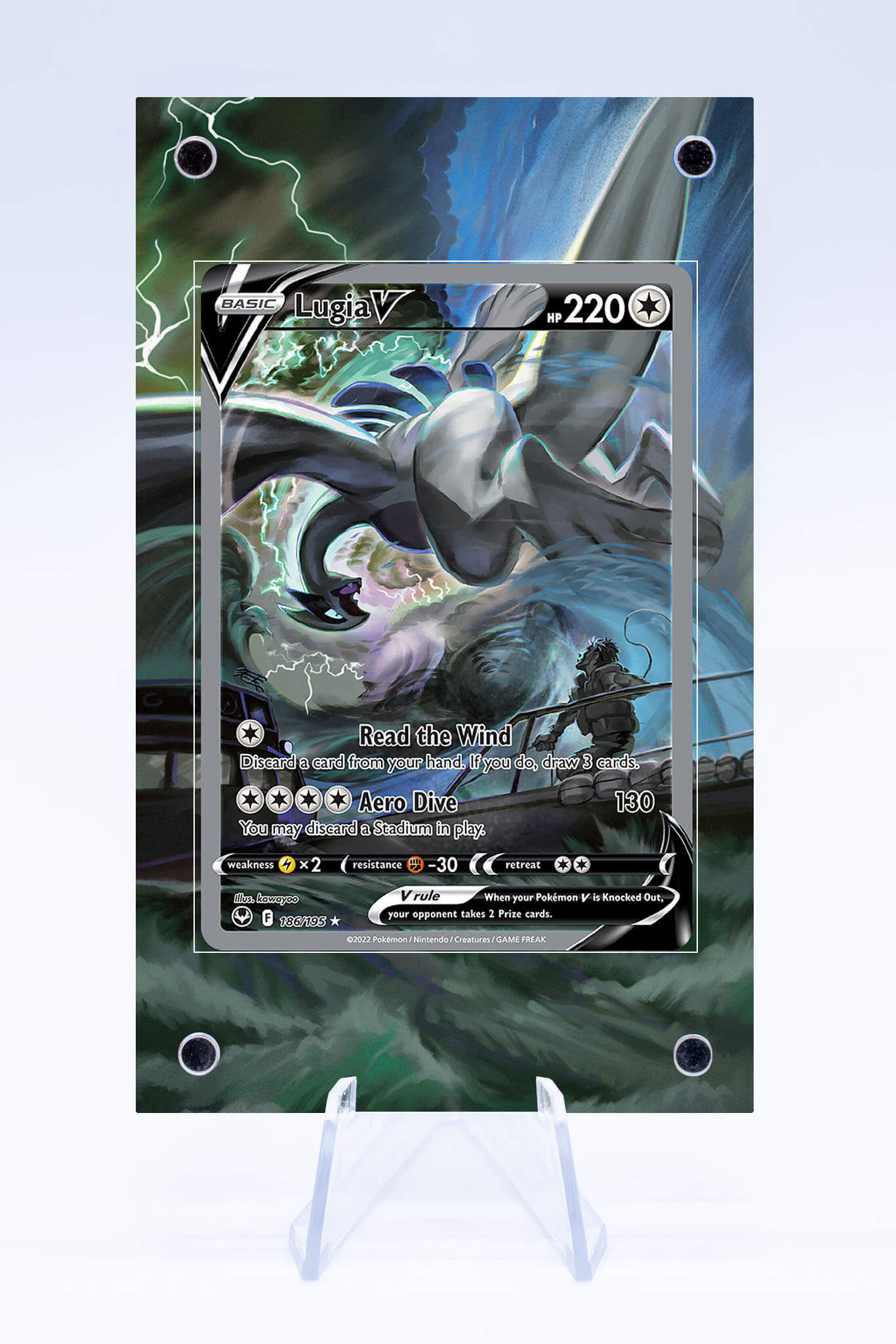 Lugia V promo, hotsell sleeves and deck box