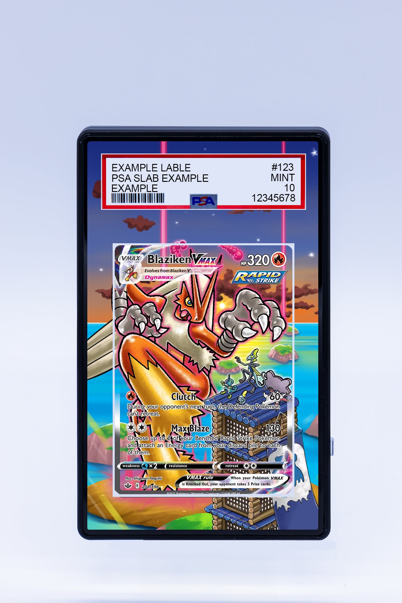 Pokemon Blaziken vmax offers alt art 201/198