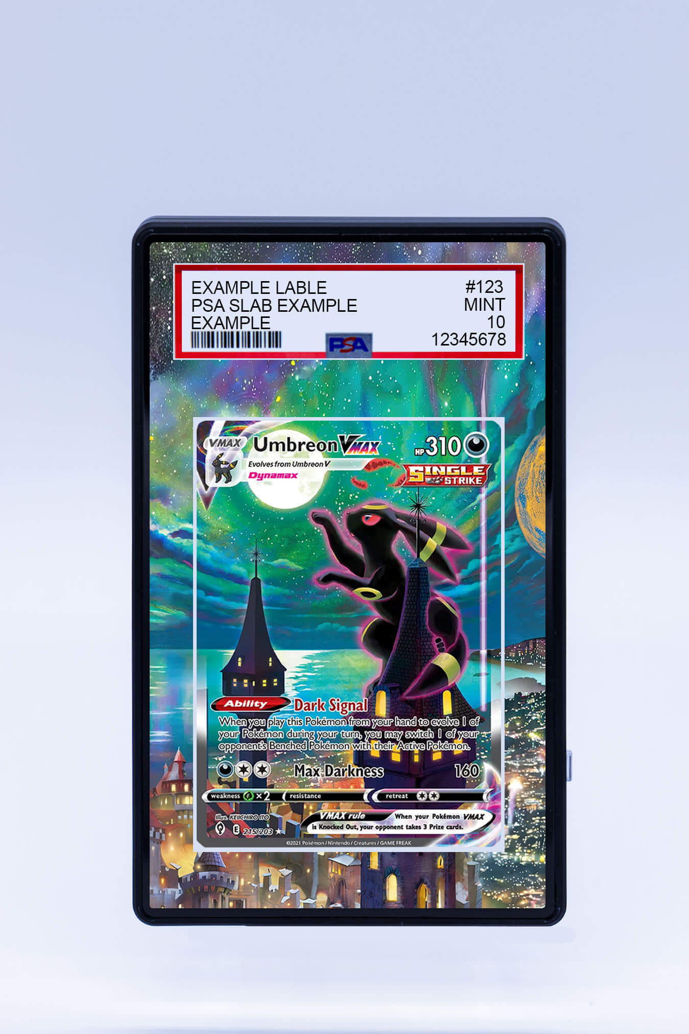 Umbreon 2024 VMAX perfect 10 CGC Graded