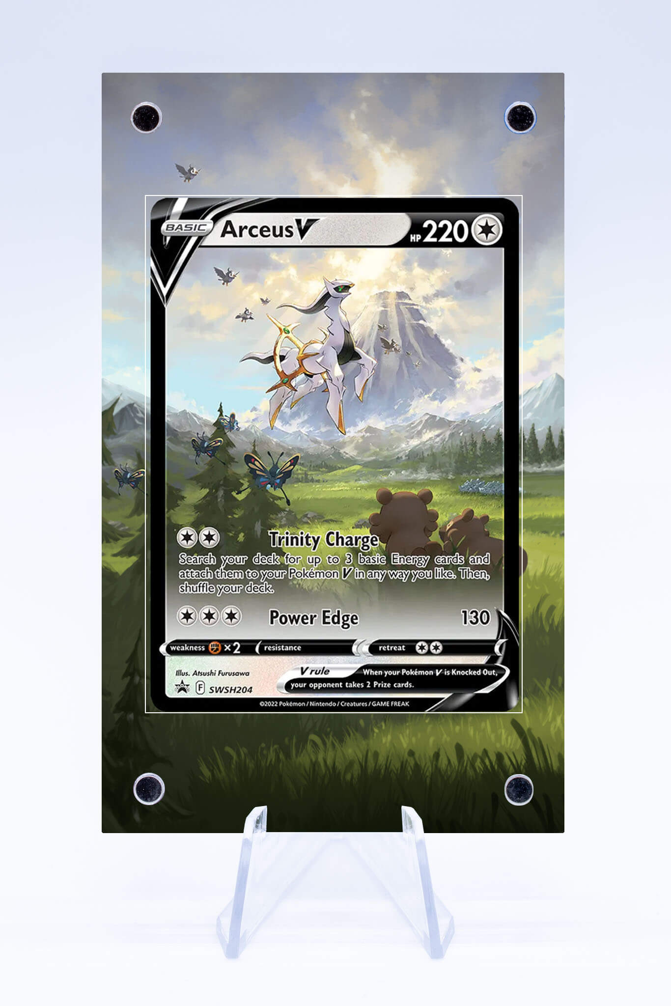 Arceus V Promo SWSH204 Case | Sword and Shield | Art Guard Case (Ungraded)