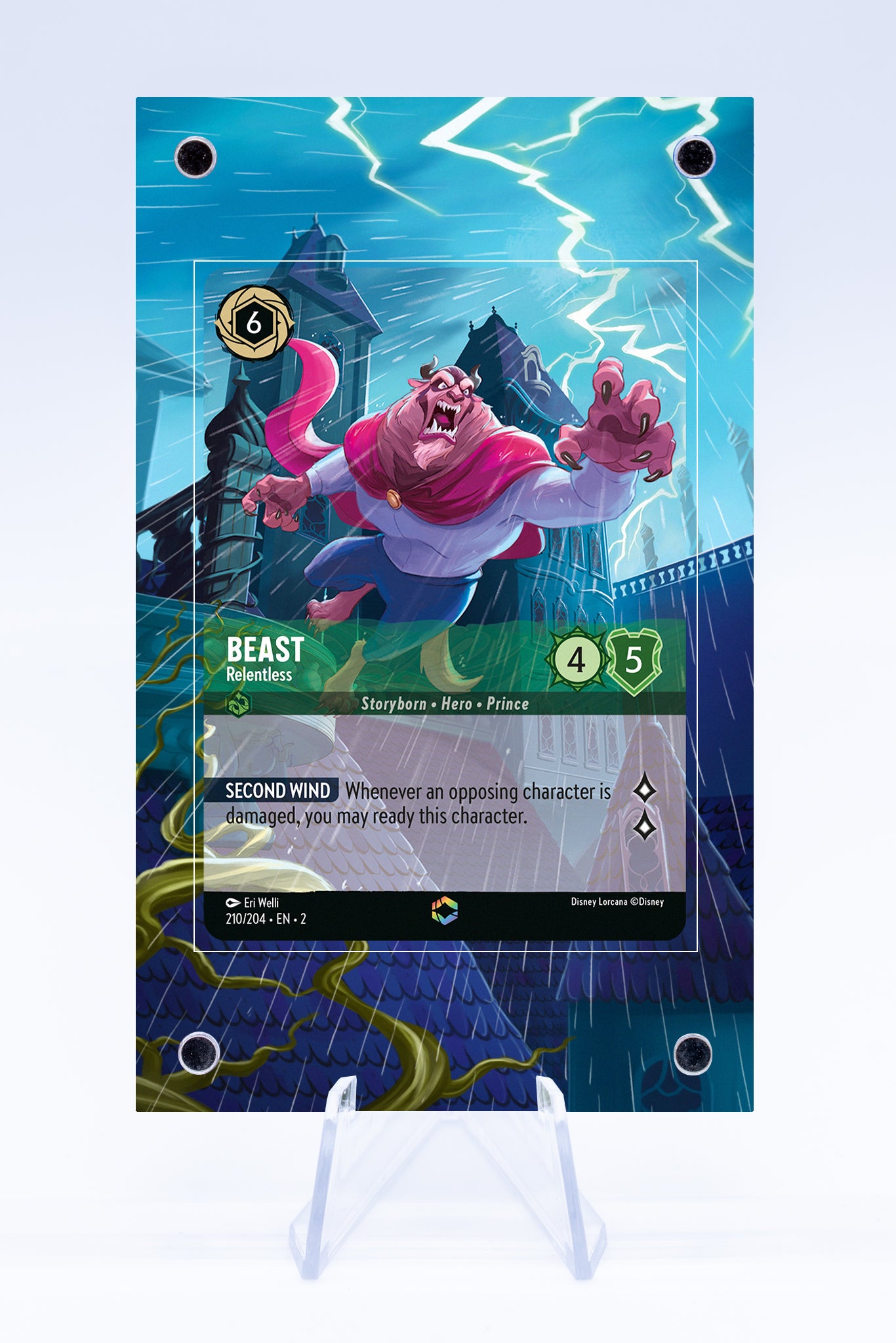 Beast Relentless 210 204 Case | Rise of the Floodborn | Art Guard (Ungraded)