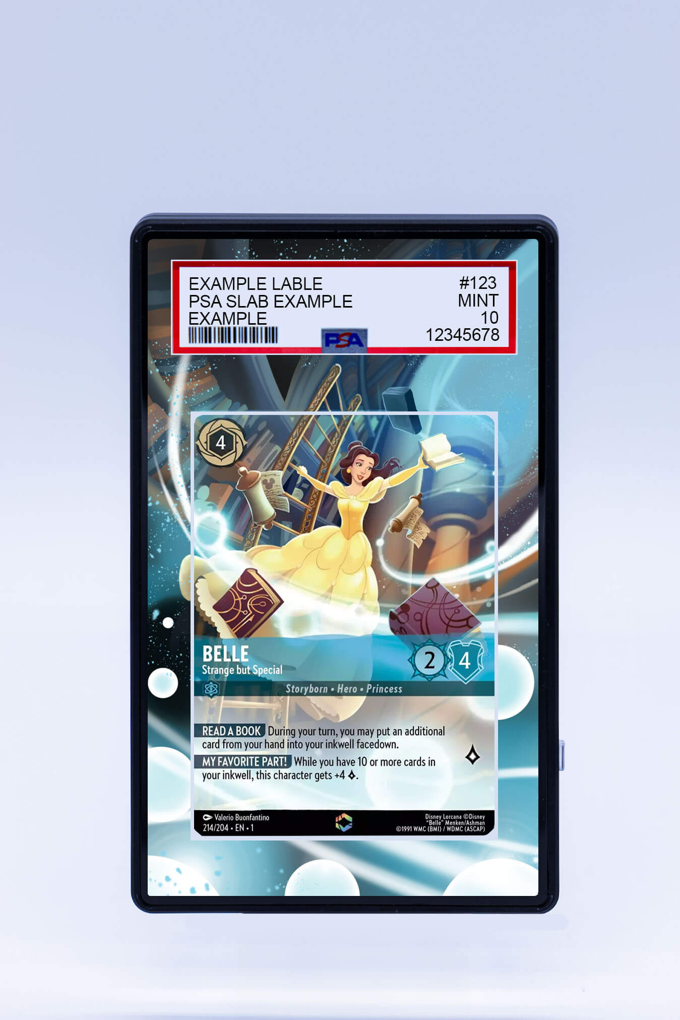 Belle 214 204 ENCHANTED (Graded) Case