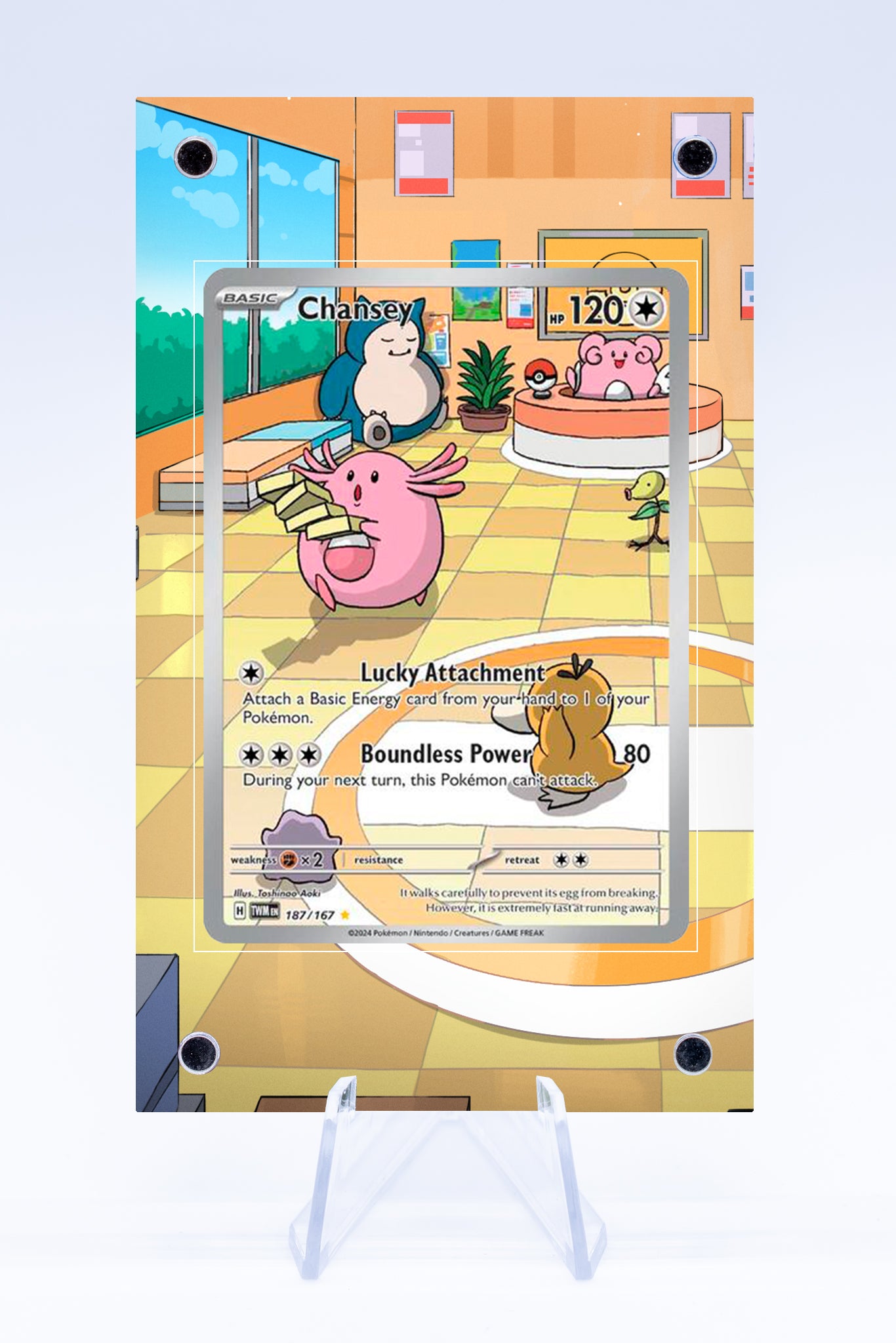 Chansey 187 167 Case | Twilight Masquerade | Art Guard (Ungraded)