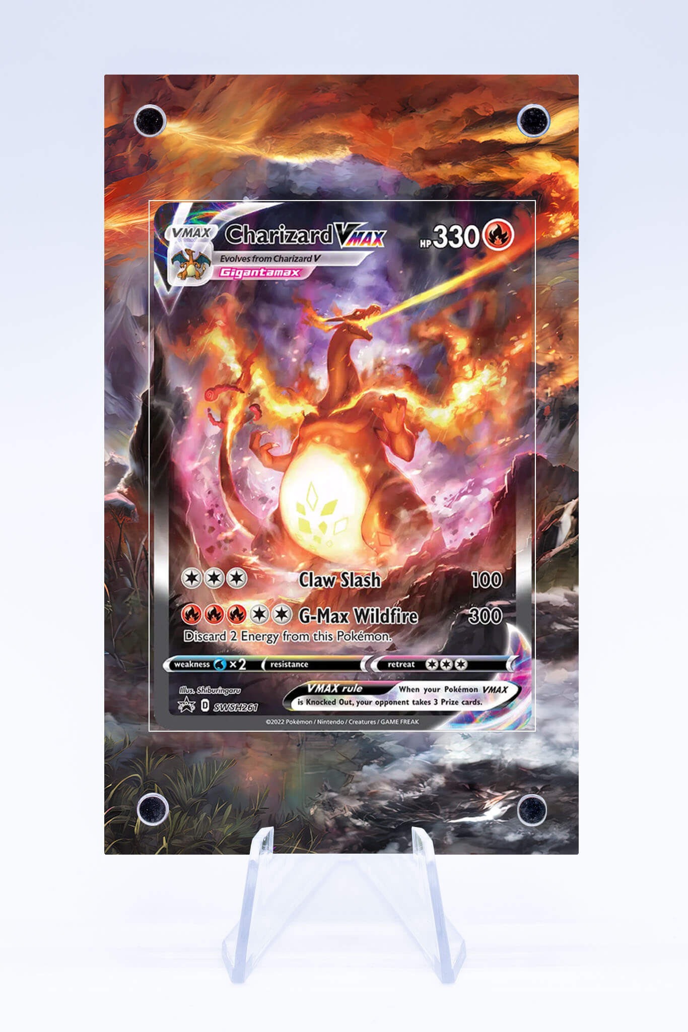 Charizard VMAX Case | UPC Promo | Art Guard Case (Ungraded)