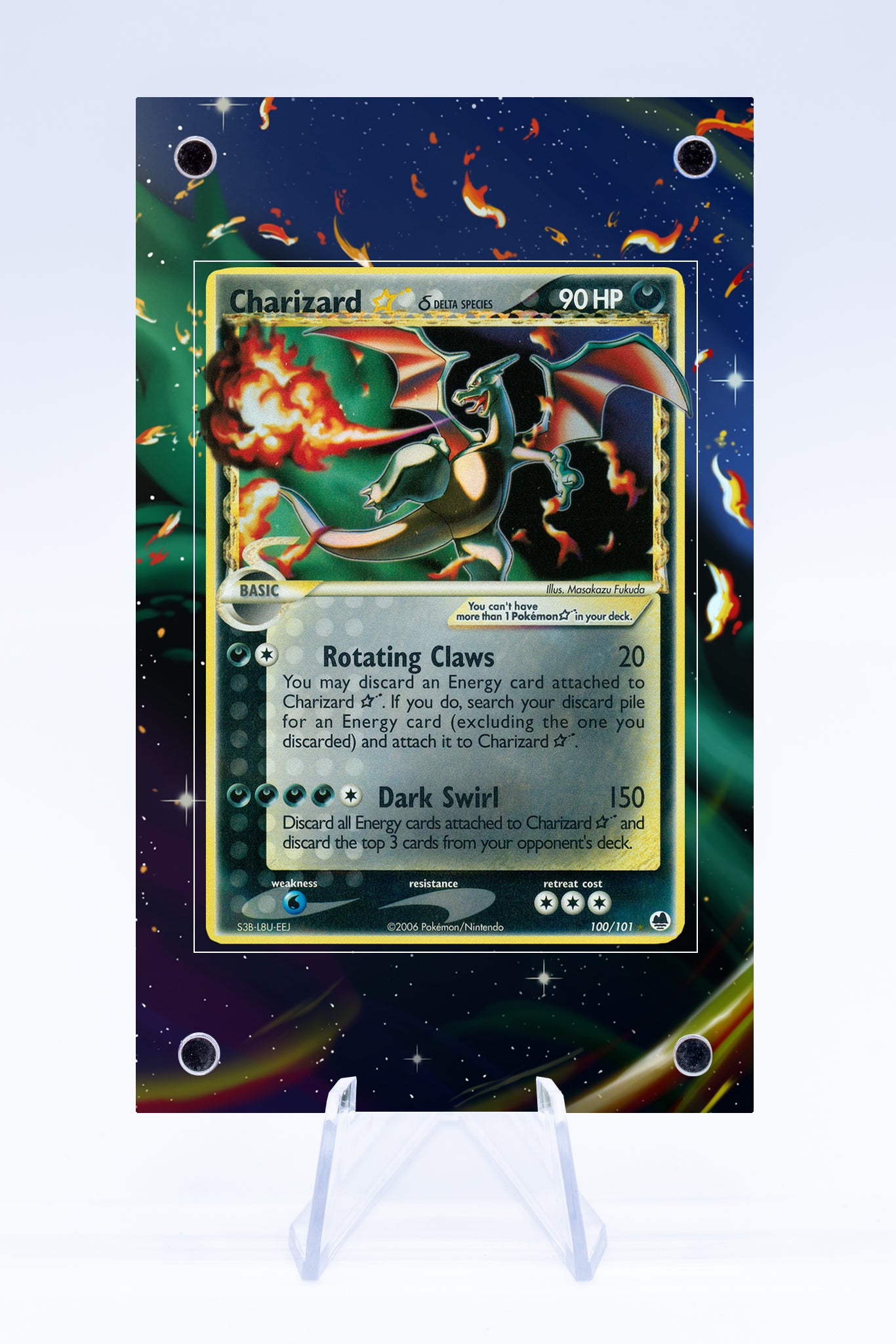 Charizard Gold Star 100 101 Case | Delta Species