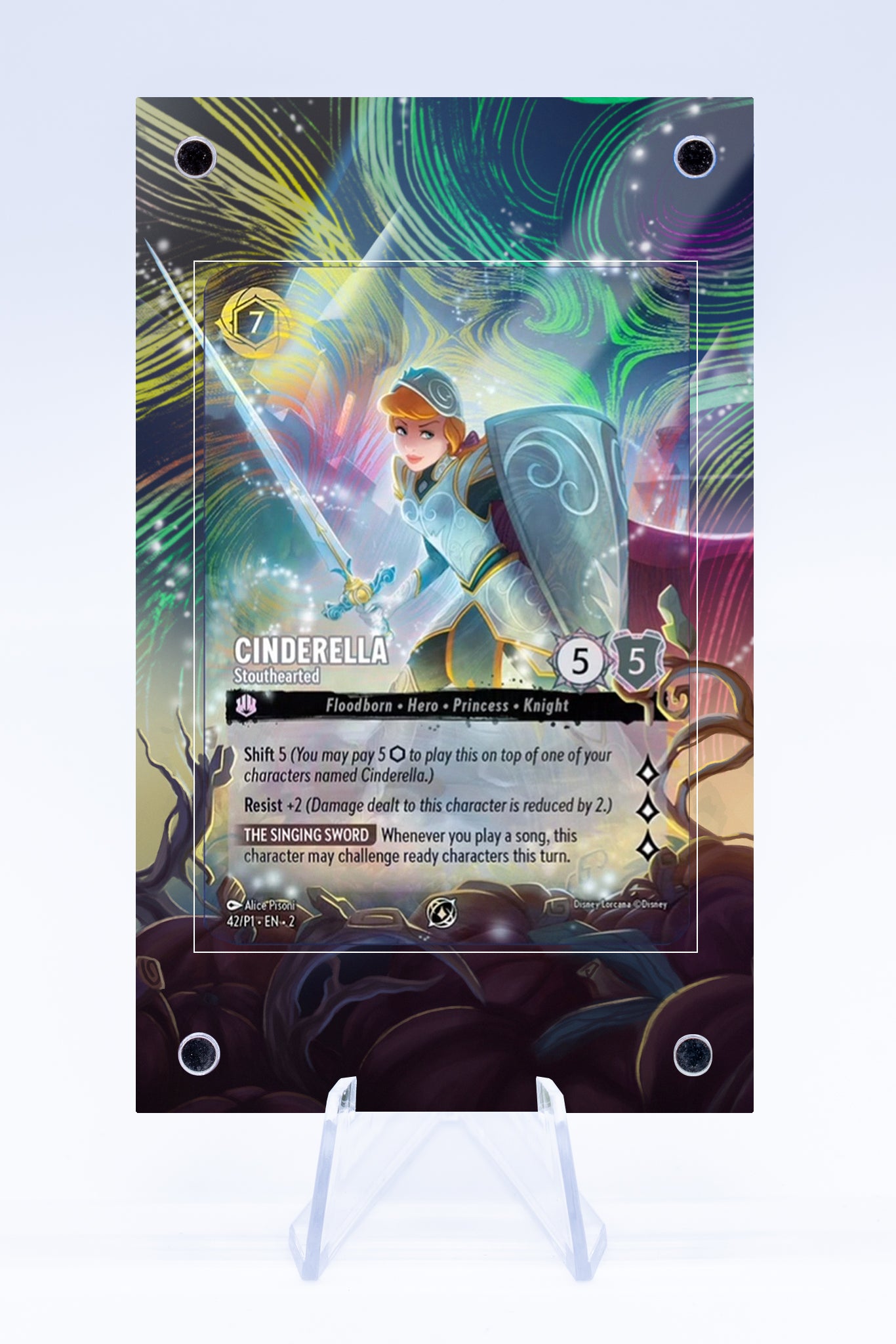 Cinderella Southearted 42 P1 Promo Case | Lorcana | Art Guard (Ungraded)