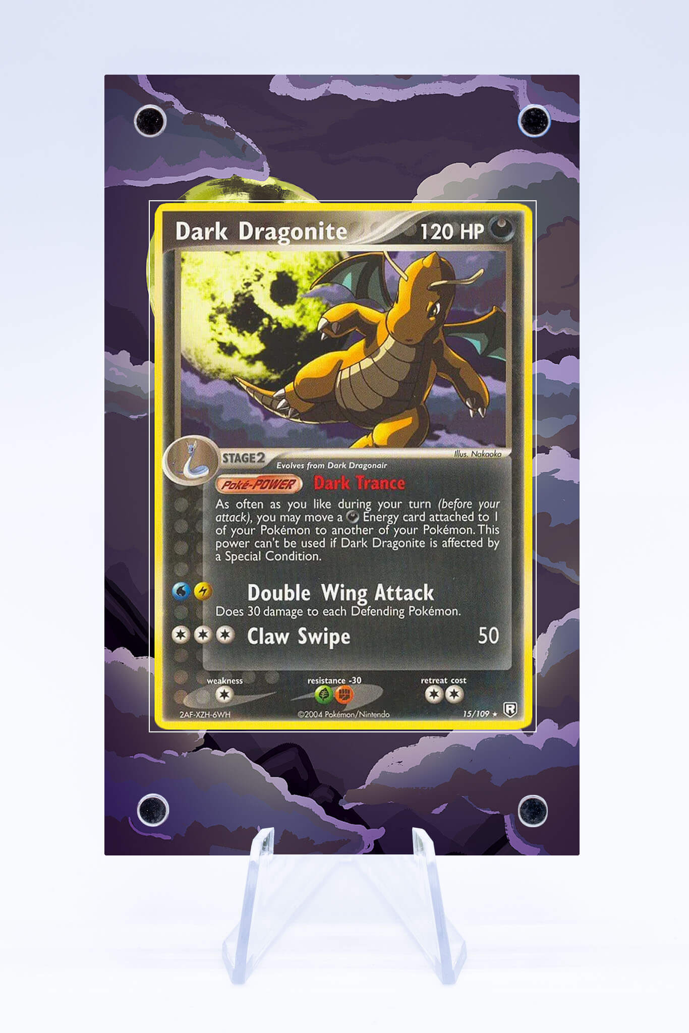 Dark Dragonite 15 109 Case | Ex Team Rocket Returns | Art Guard Case (Ungraded)