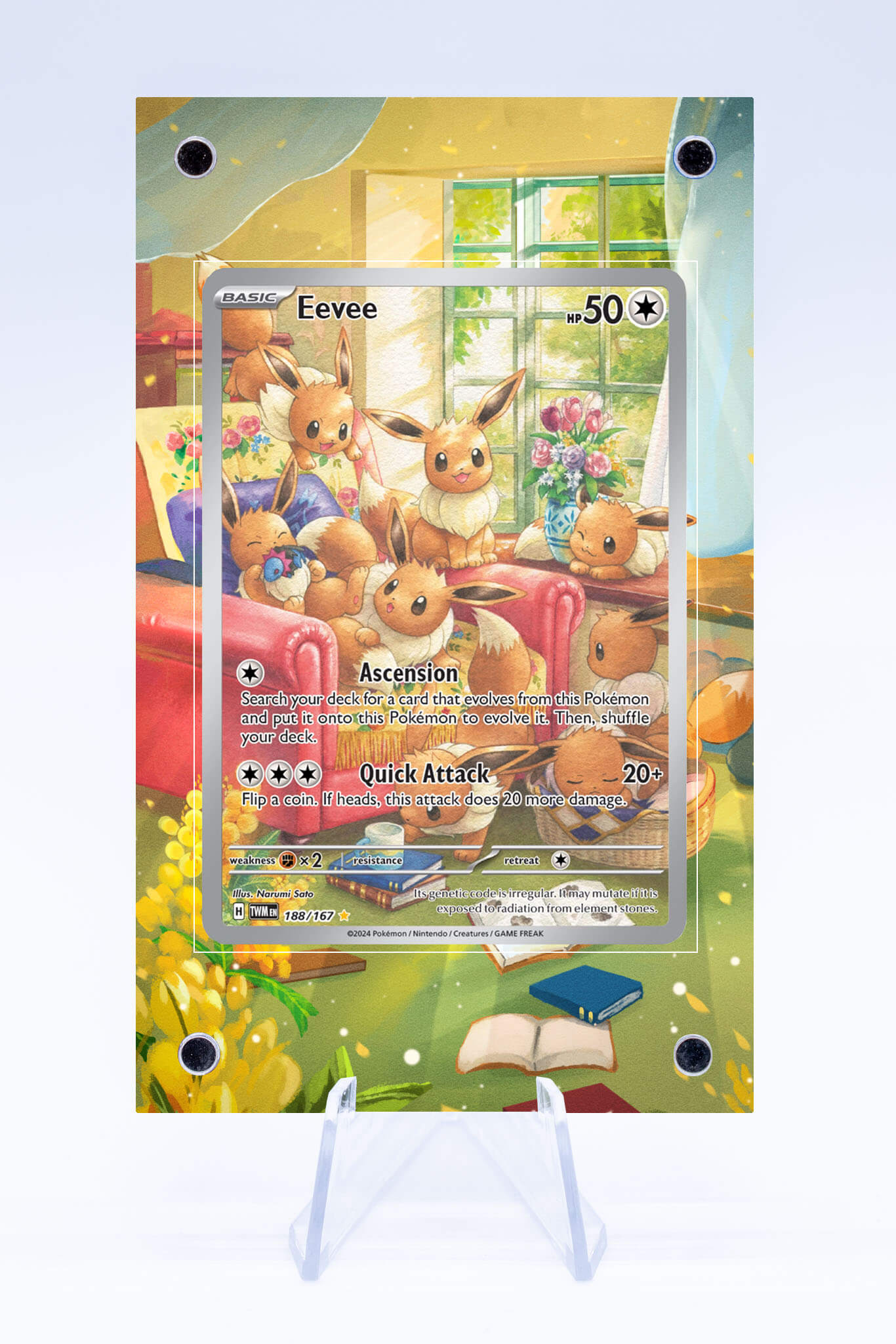 Eevee 188/167 Case | Art Guard (Ungraded)