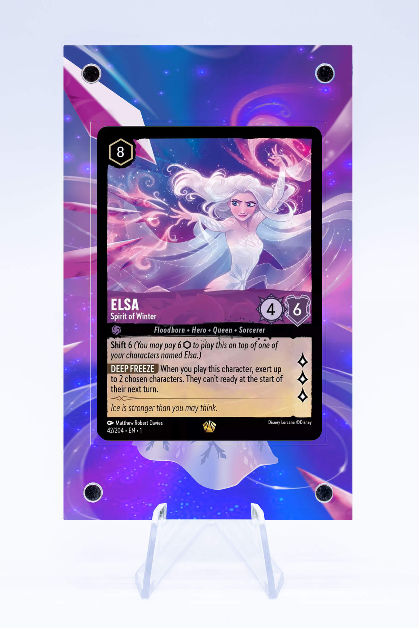 Elsa 42 204 Case | LORCANA First Chapter | Art Guard (Ungraded)