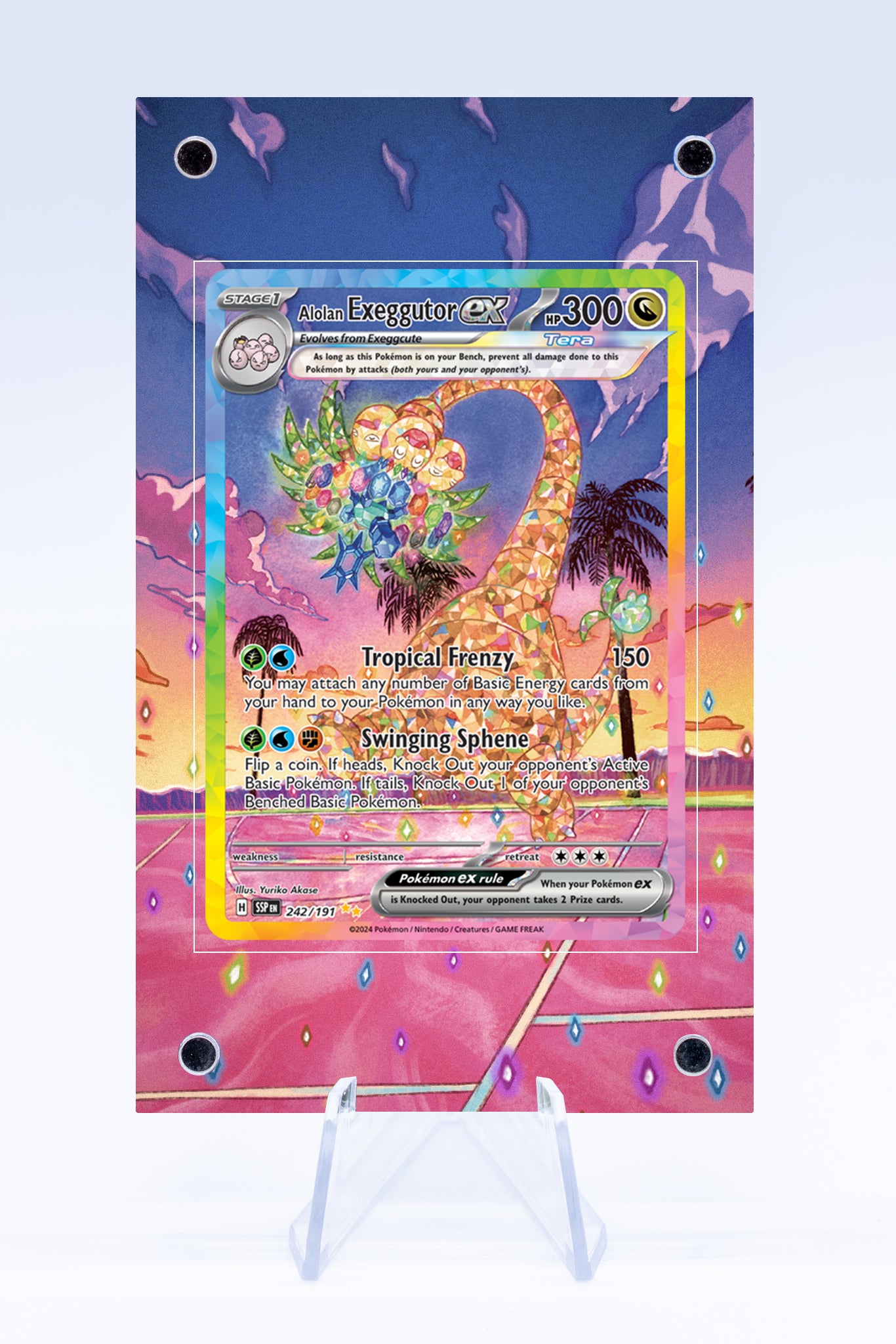 Exeggutor EX 242 191 Case | Art Guard (Ungraded)