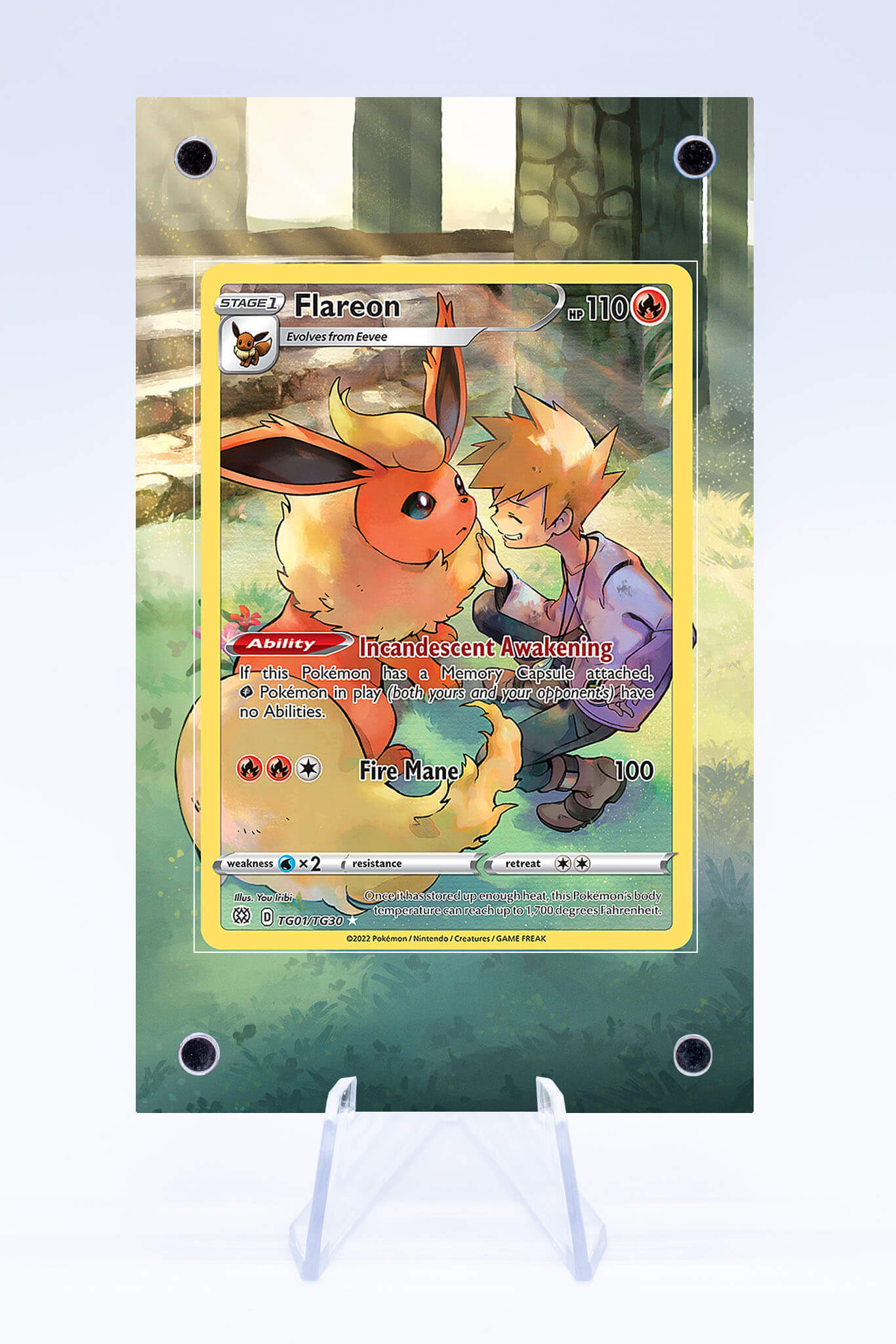 Flareon TG01 TG30 Case | Brilliant Stars | Art Guard (Ungraded)