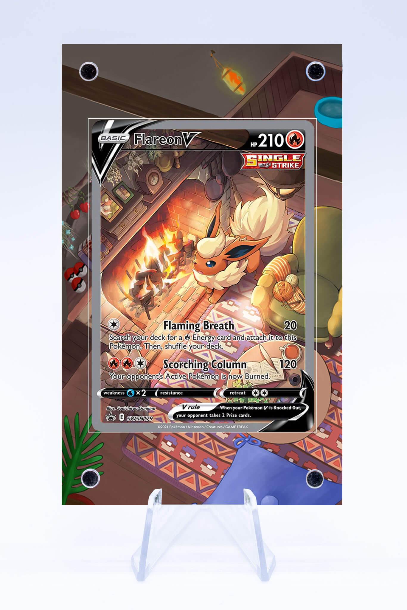 Flareon V SWSH179 Case | Promo | Art Guard (Ungraded)