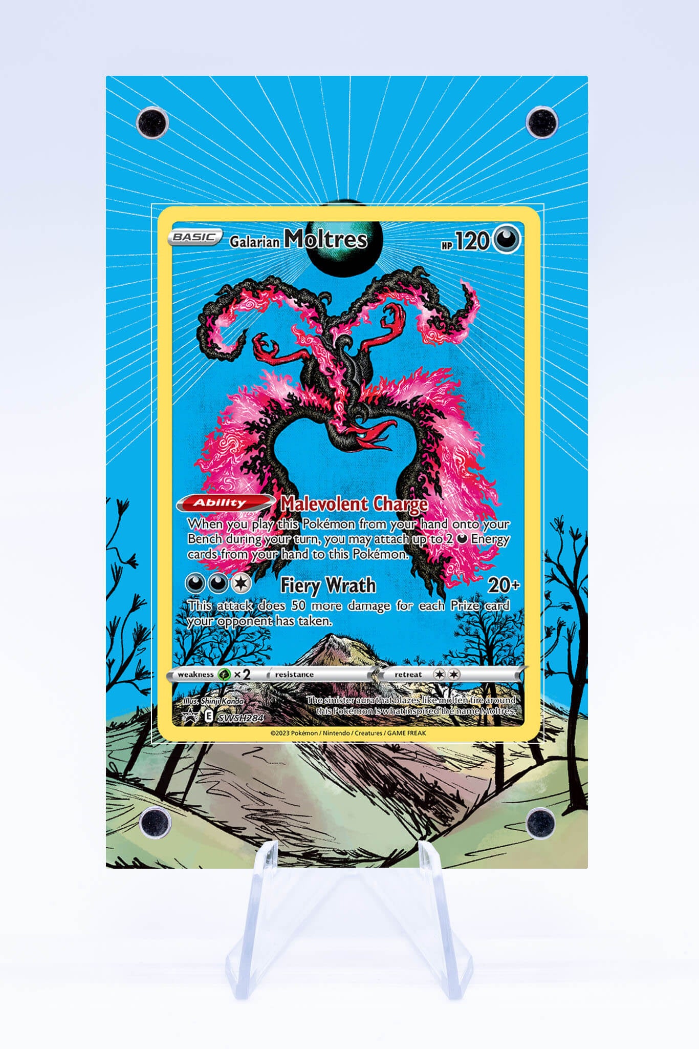 Galarian Moltres Case | Promo | Art Guard (Ungraded)