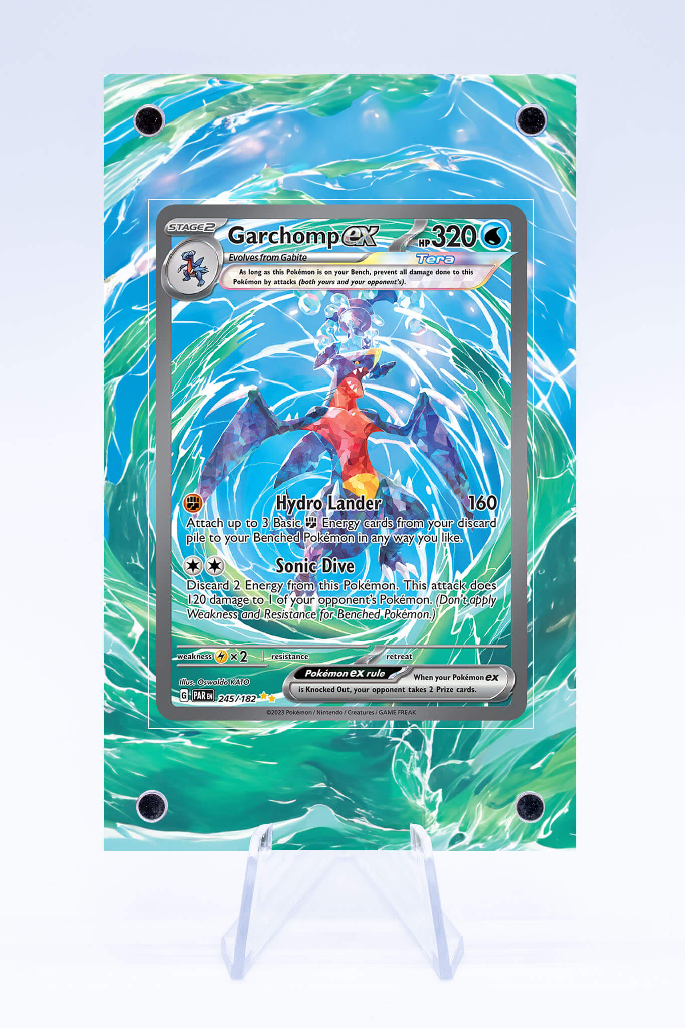 Garchomp EX Case | Paradox Rift | Art Guard (Ungraded)