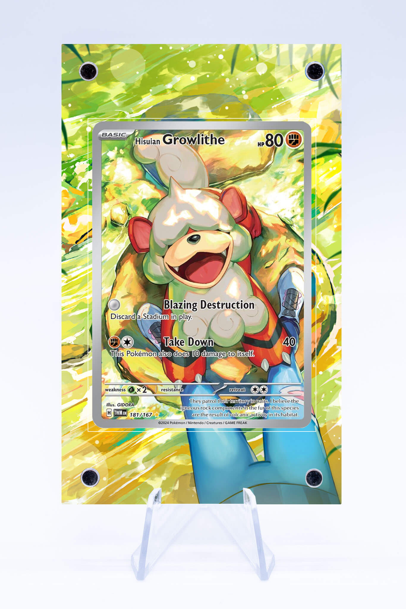 Hisuian Growlithe 181 167 Case | Art Guard (Ungraded)