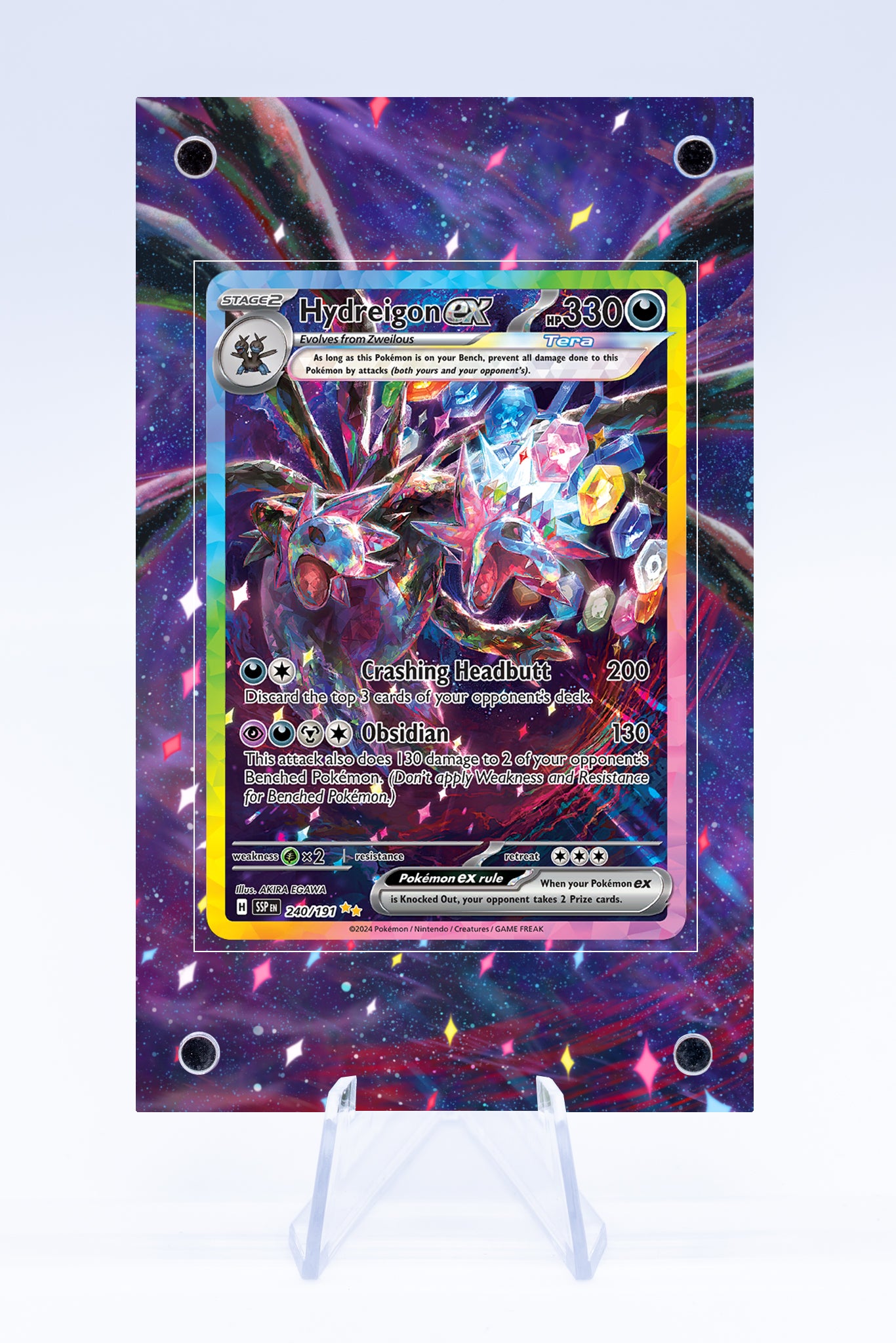 Hydreigon EX 204 191 Case | Art Guard (Ungraded)