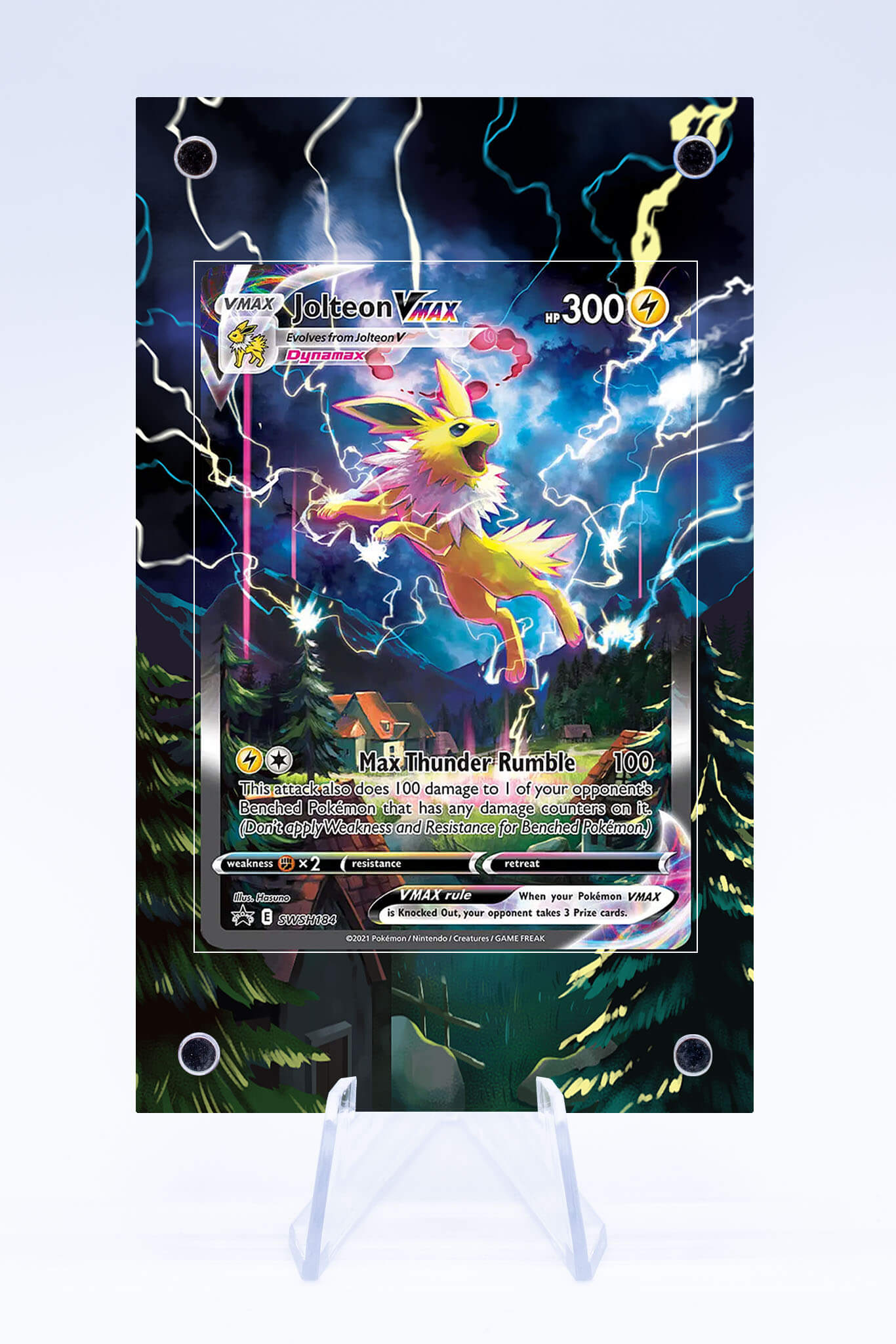 Jolteon VMAX Promo Case| Art Guard (Ungraded)