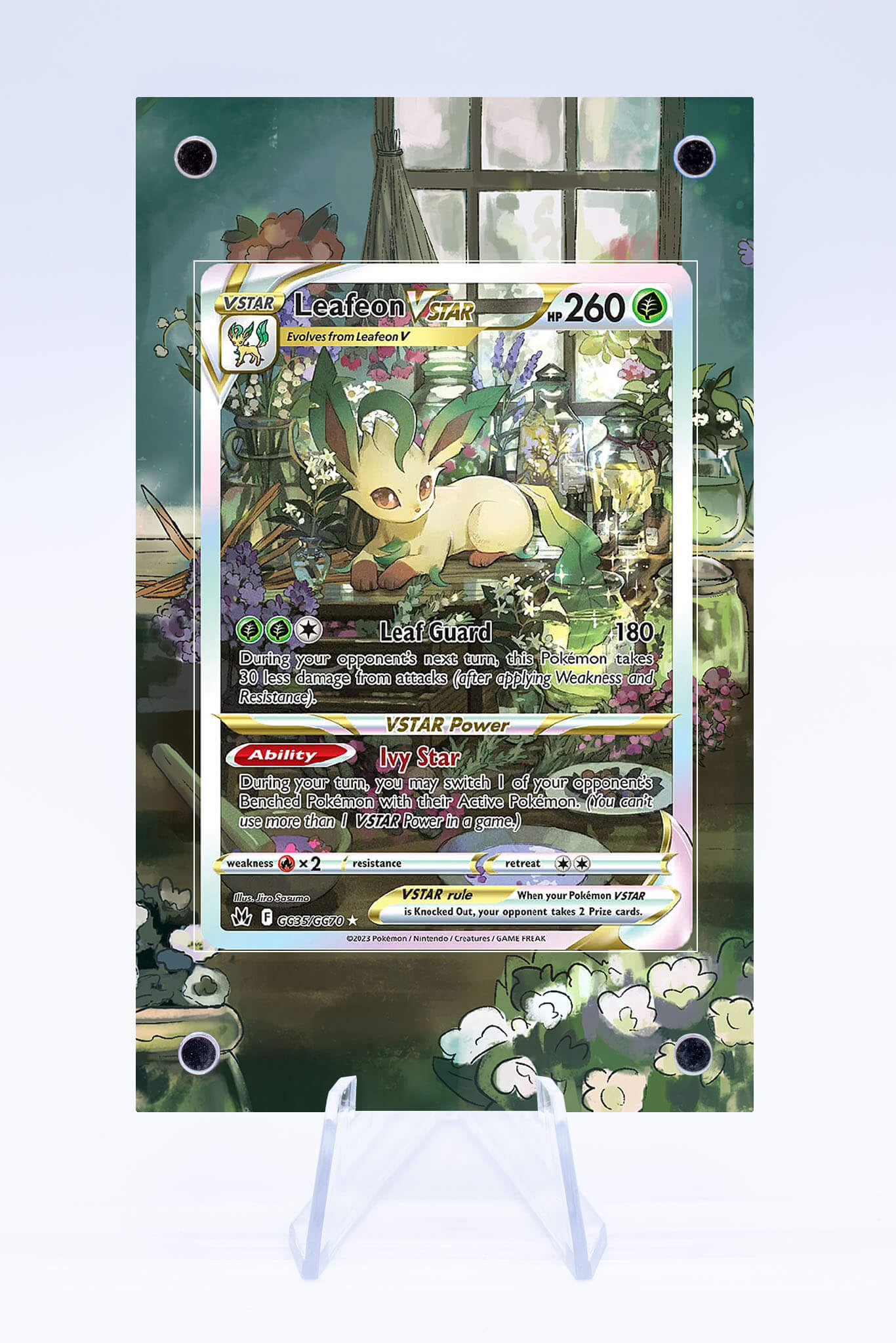 Leafeon VSTAR GG35 GG70 Case | Crown Zenith | Art Guard (Ungraded)