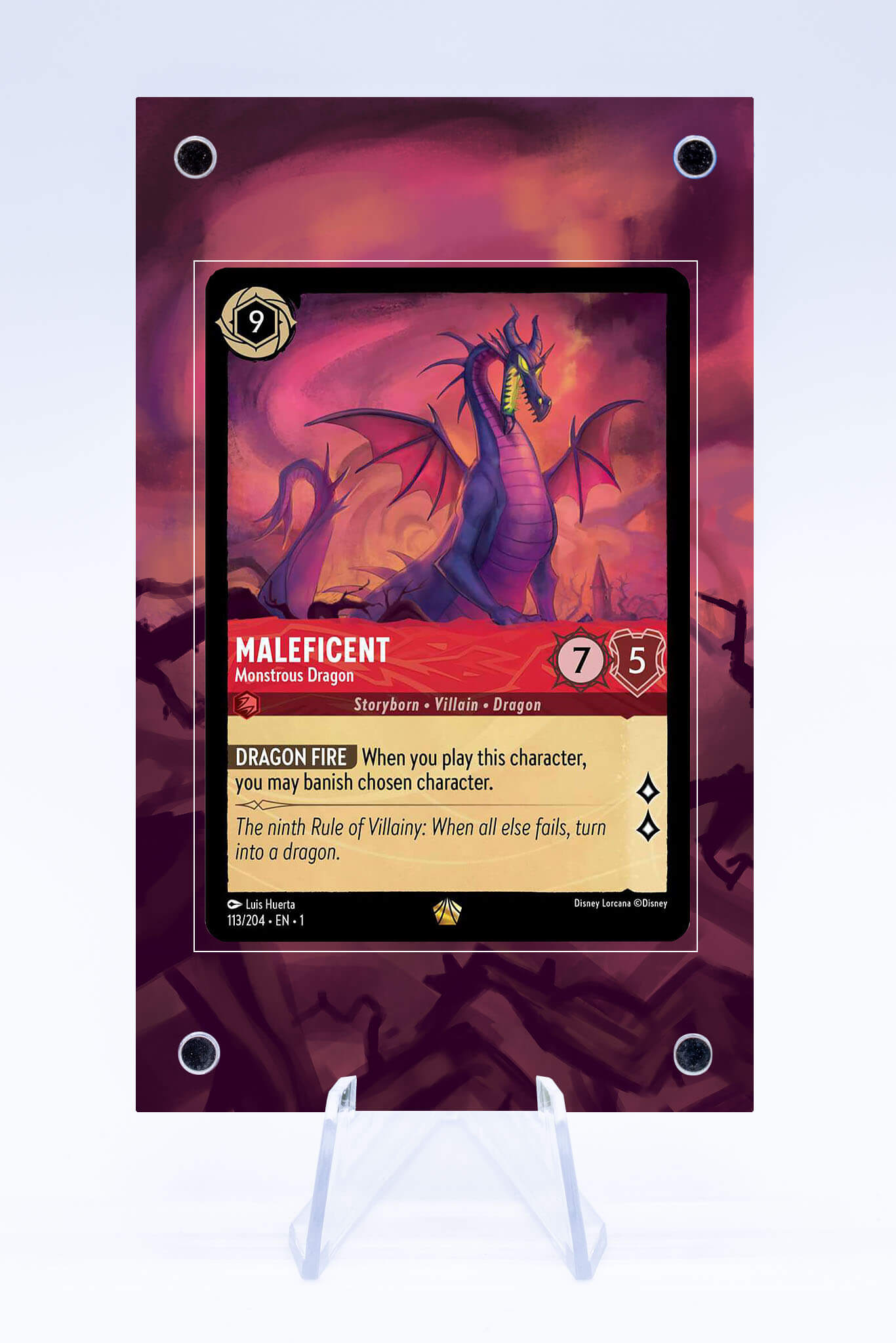 Maleficent 113 204 Case | First Chapter | Art Guard (Ungraded)