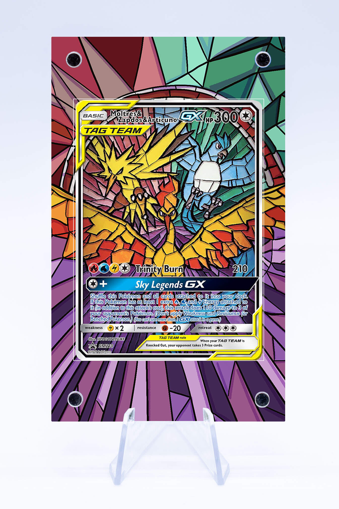 Moltres & Zapdos & Articuno GX Case | Promo | Art Guard (Ungraded)