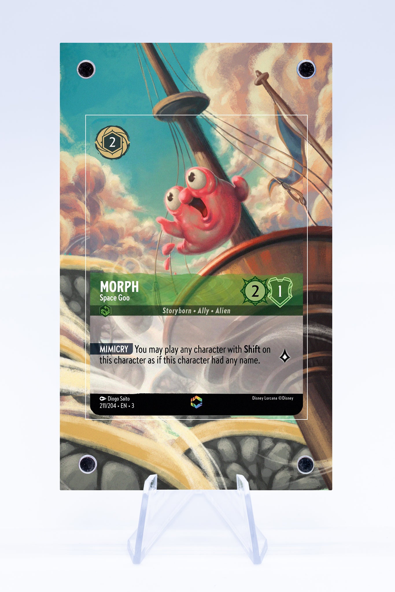 Morph Space Goo 211 204 Case | Into the Inklands | Art Guard (Ungraded)