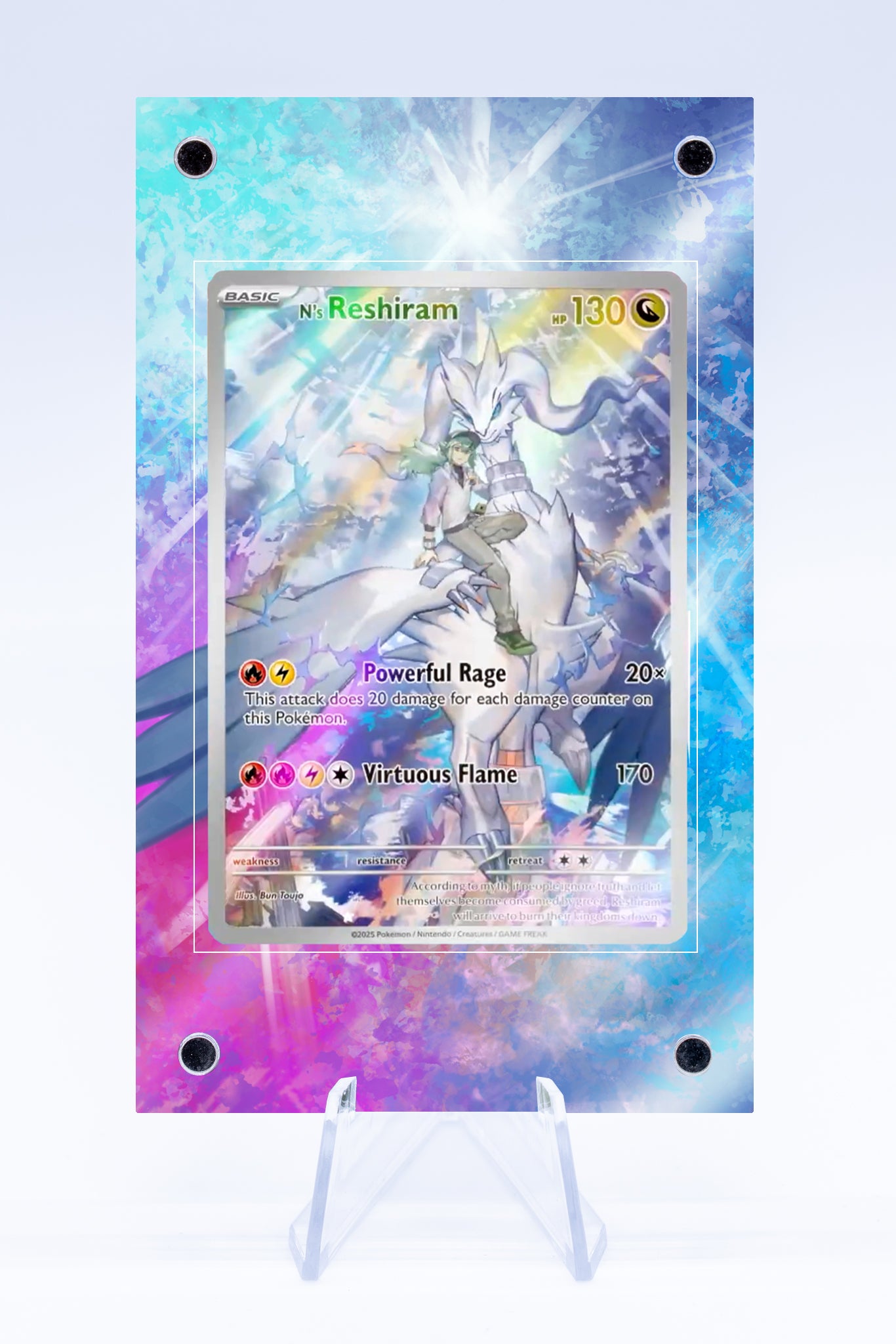 N's Reshiram Case | Art Guard (Ungraded)