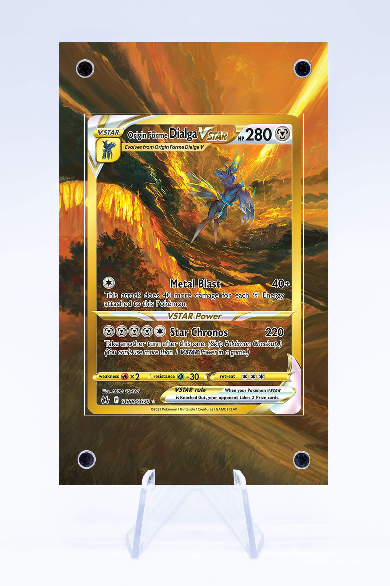 Origin Forme Dialga VSTAR Case| Crown Zenith | Art Guard (Ungraded)