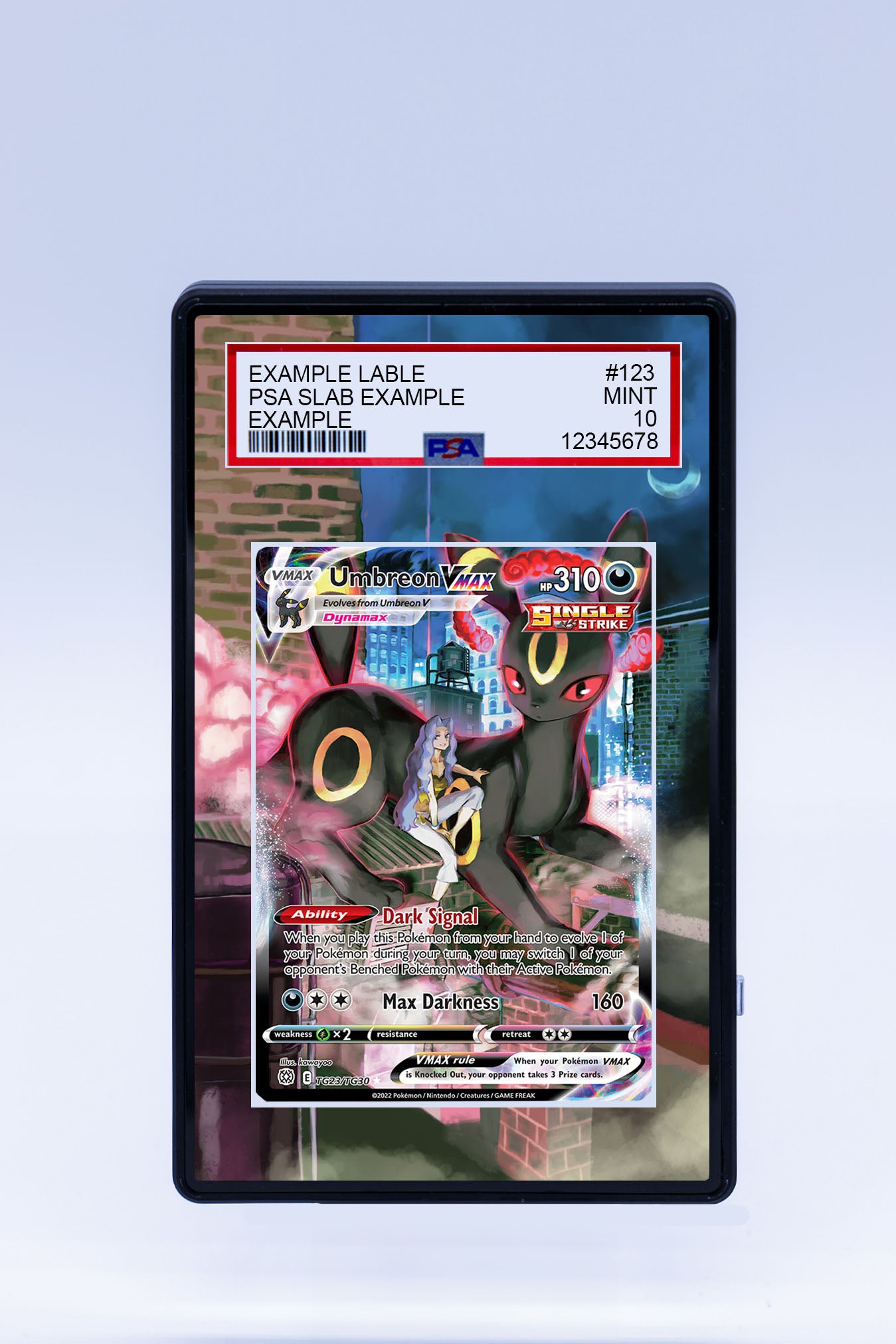 Umbreon VMAX TG23 TG30 (Graded) Case