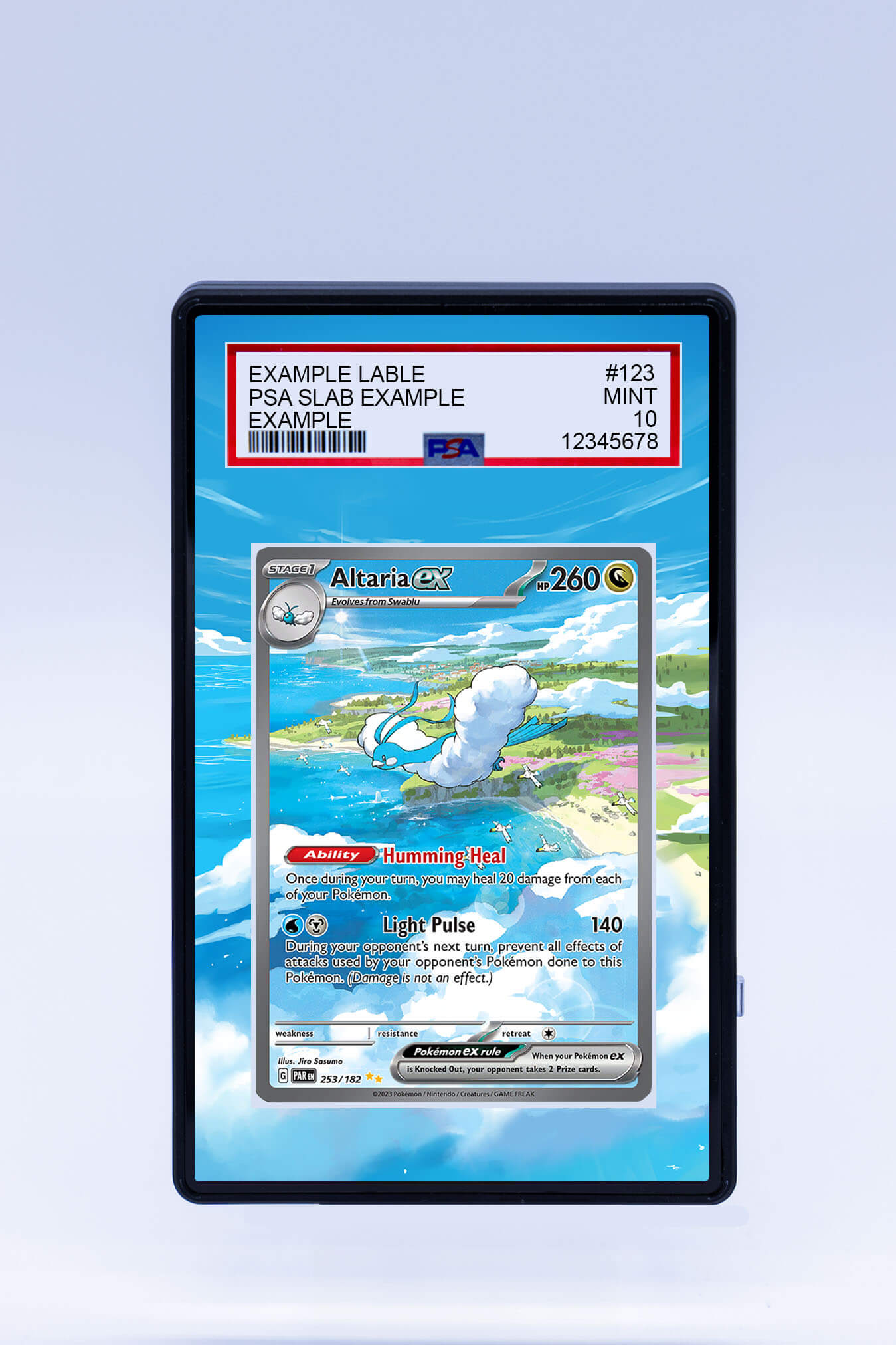 Altaria EX 253/182 Case (Graded)