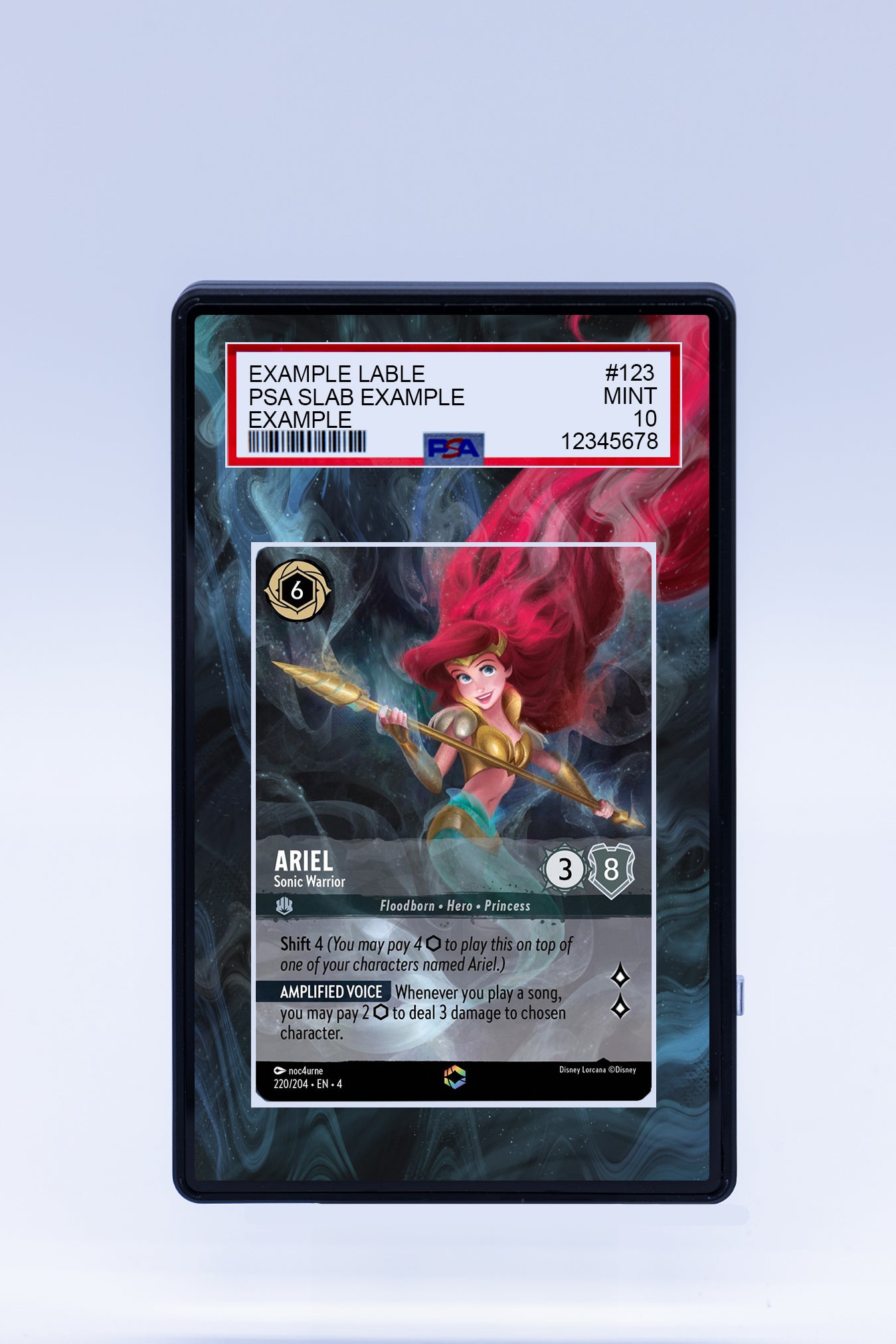 Ariel Sonic Warrior 220 204 (Graded) Case