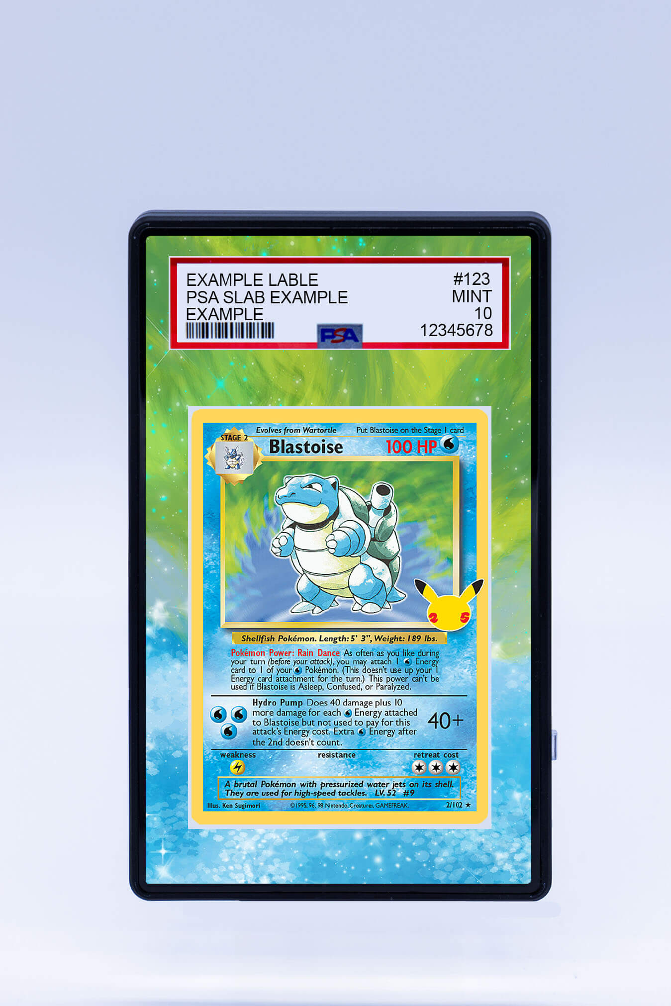 Blastoise Base Artwork (Graded) Case