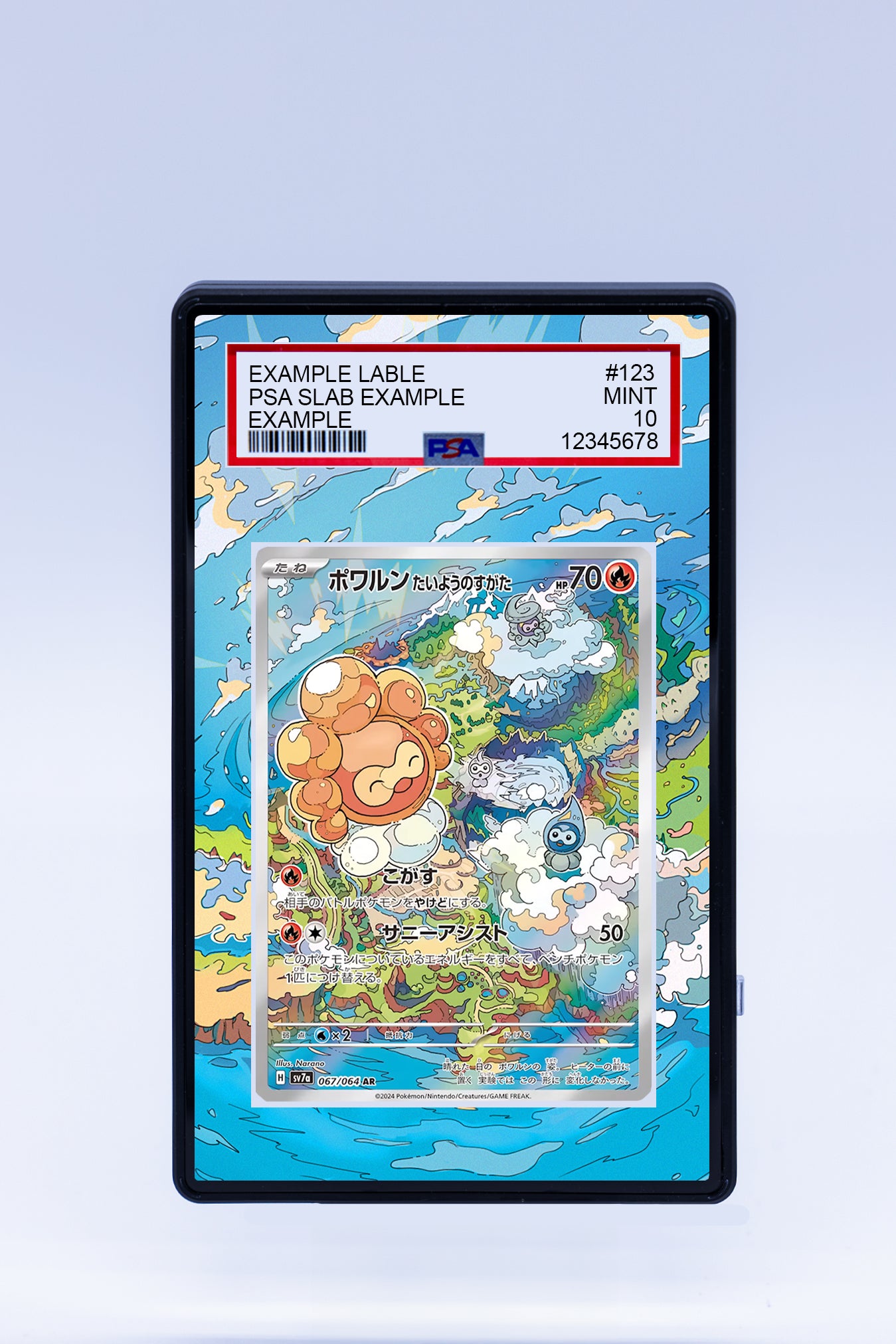 Castform 195 191 (Graded) Case