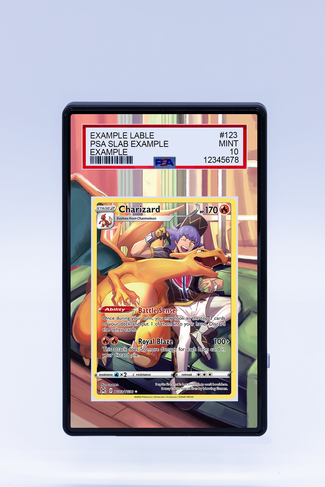 Charizard TG03 TG30 (Graded) Case