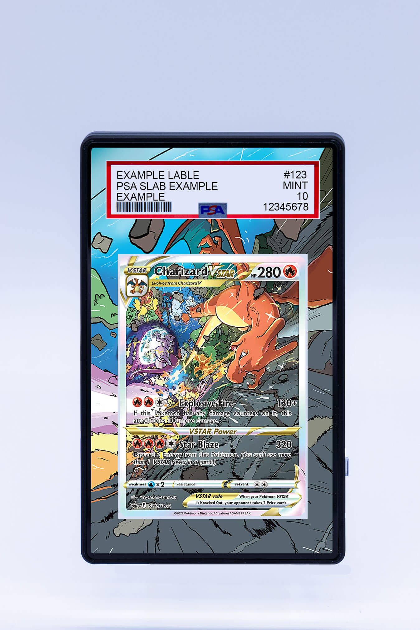 Charizard VSTAR SWSH262 UPC Promo (Graded) Case