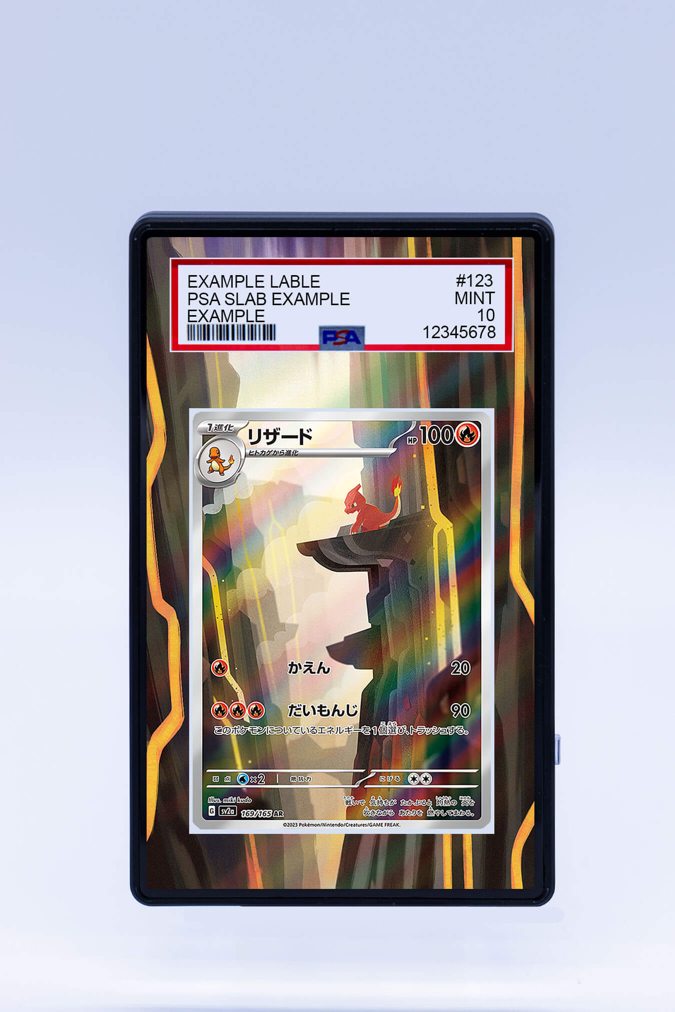 Charmeleon 169/165 (Graded) Case