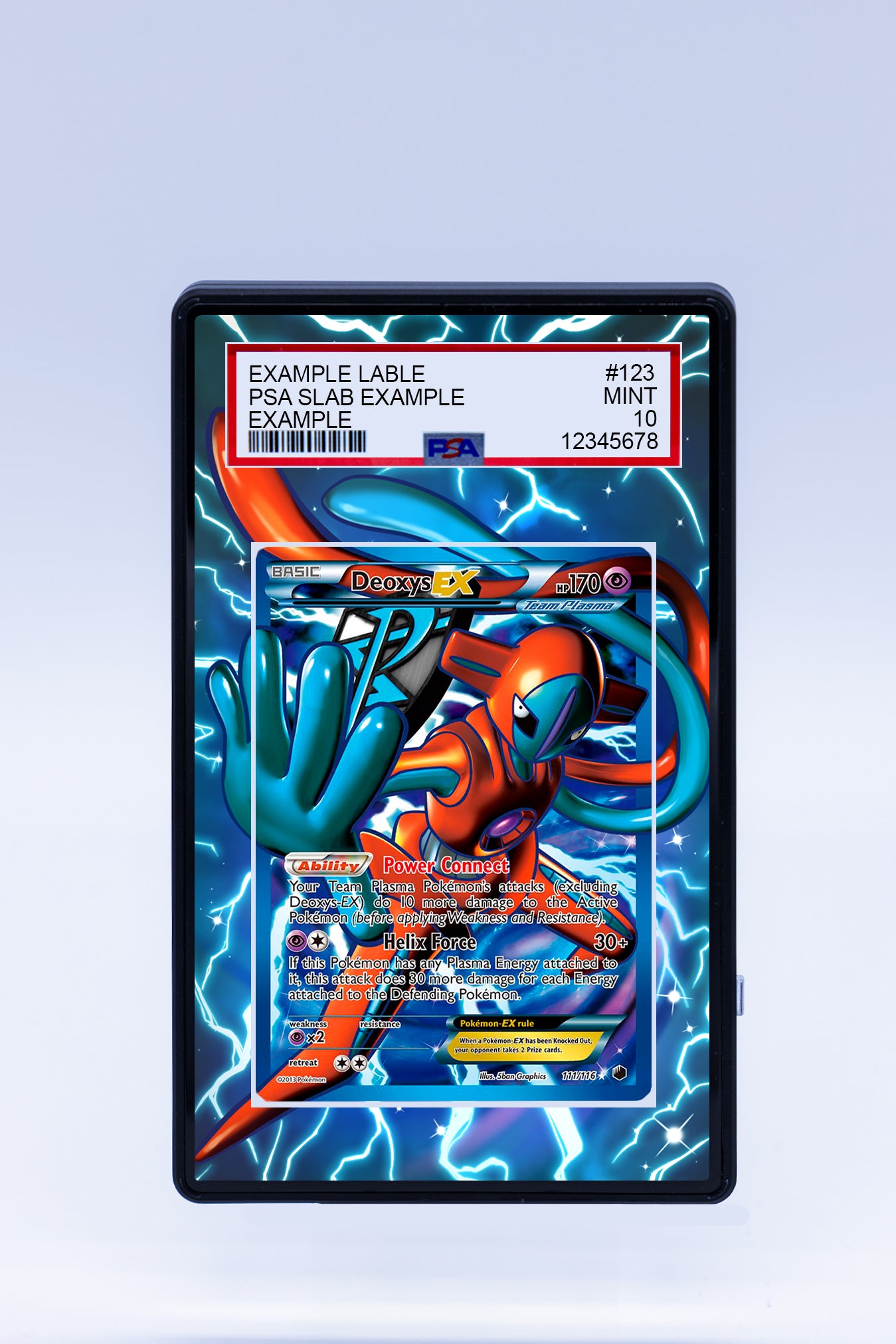 Deoxys EX 111 116 (Graded) Case