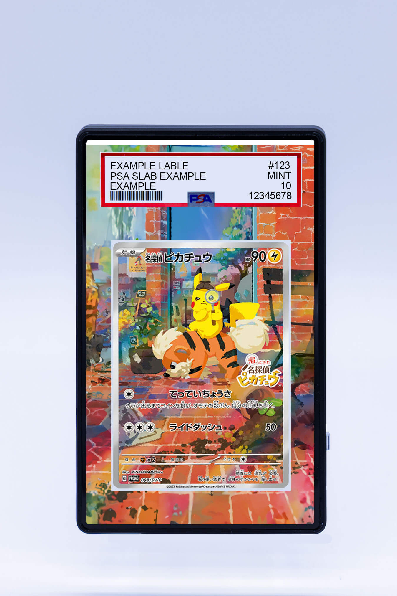 Pikachu 098 SV-P Detective (Graded)