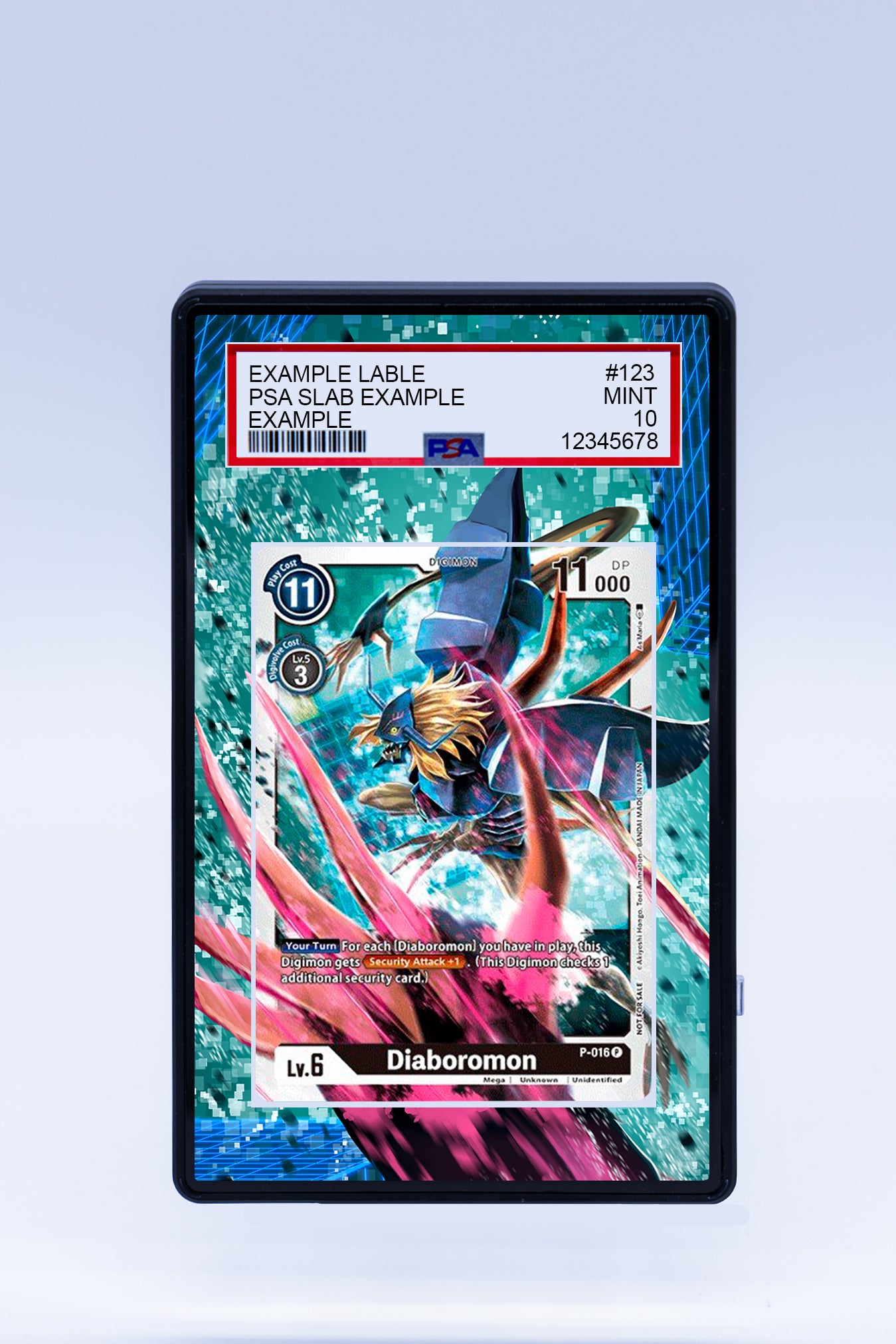 DIABOROMON P-016 (Graded) Case