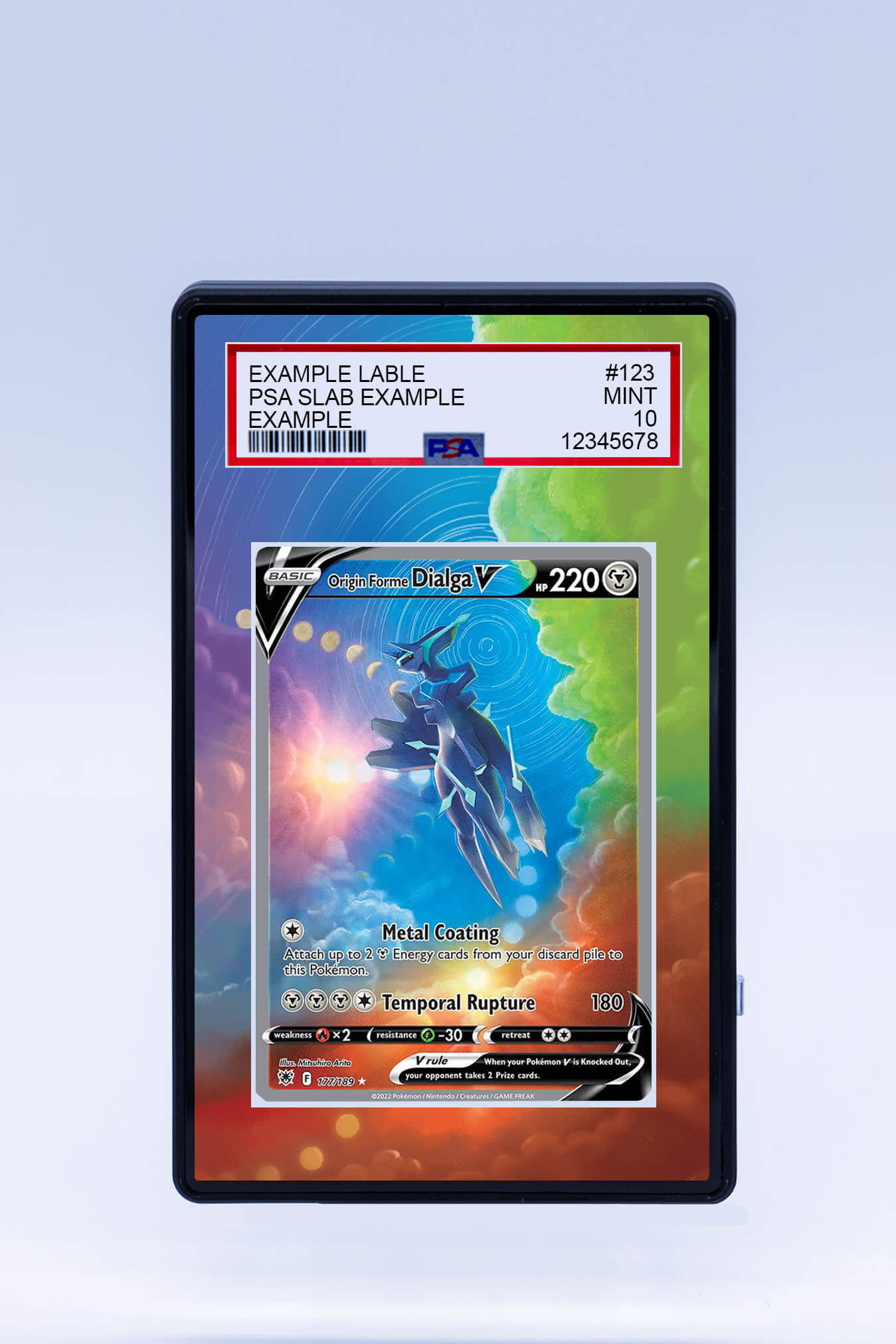 Origin Forme Dialga V 177/189 (Graded)