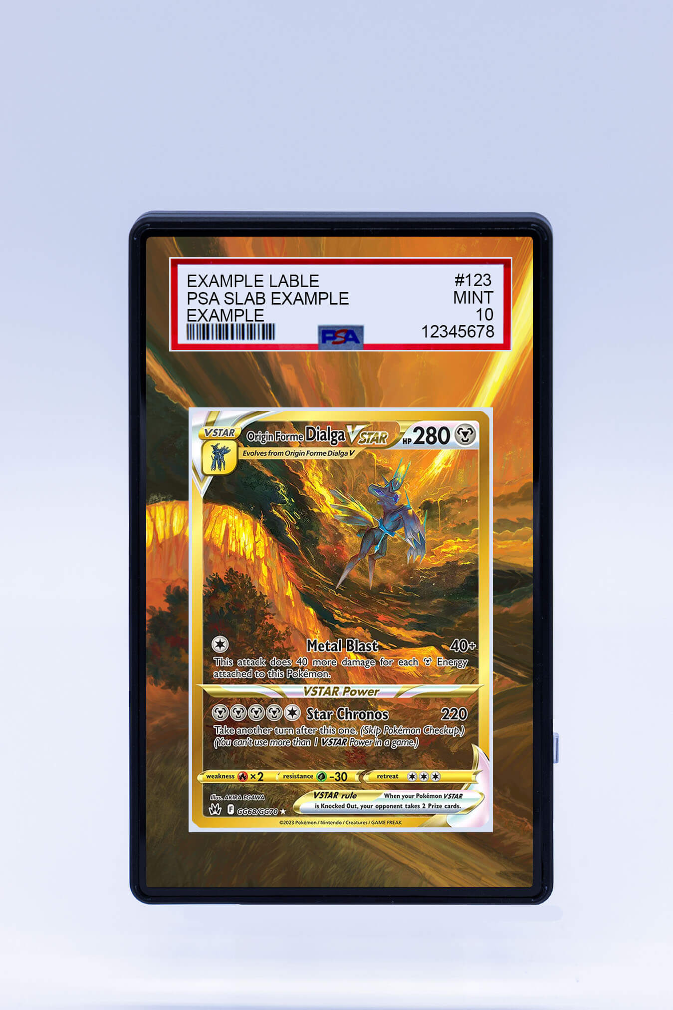 Origin Forme Dialga VSTAR GG68/GG70 (Graded)