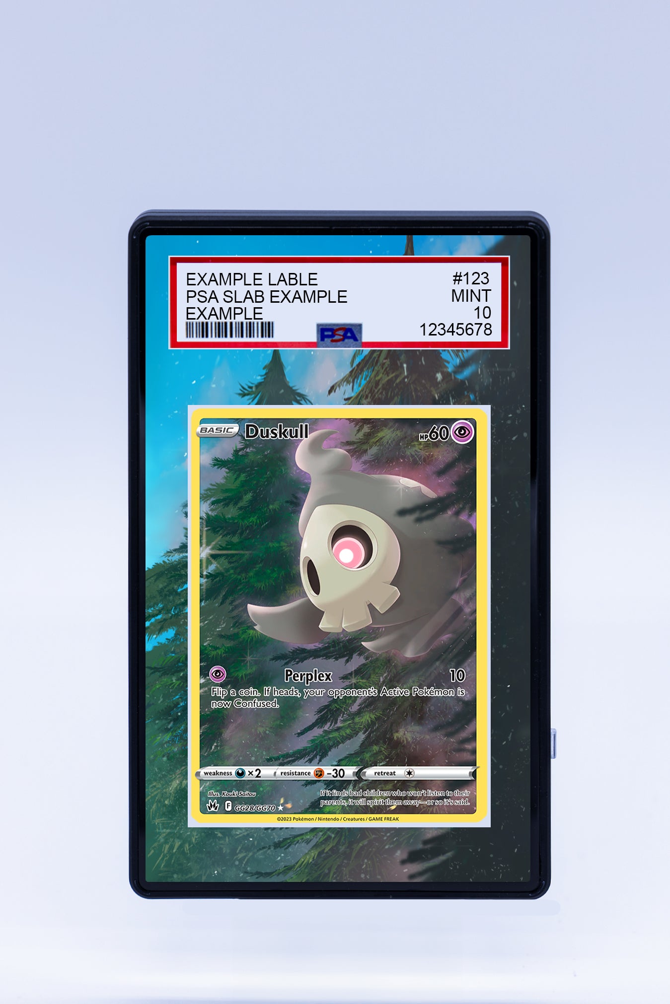 Duskull GG28 GG70 (Graded) Case