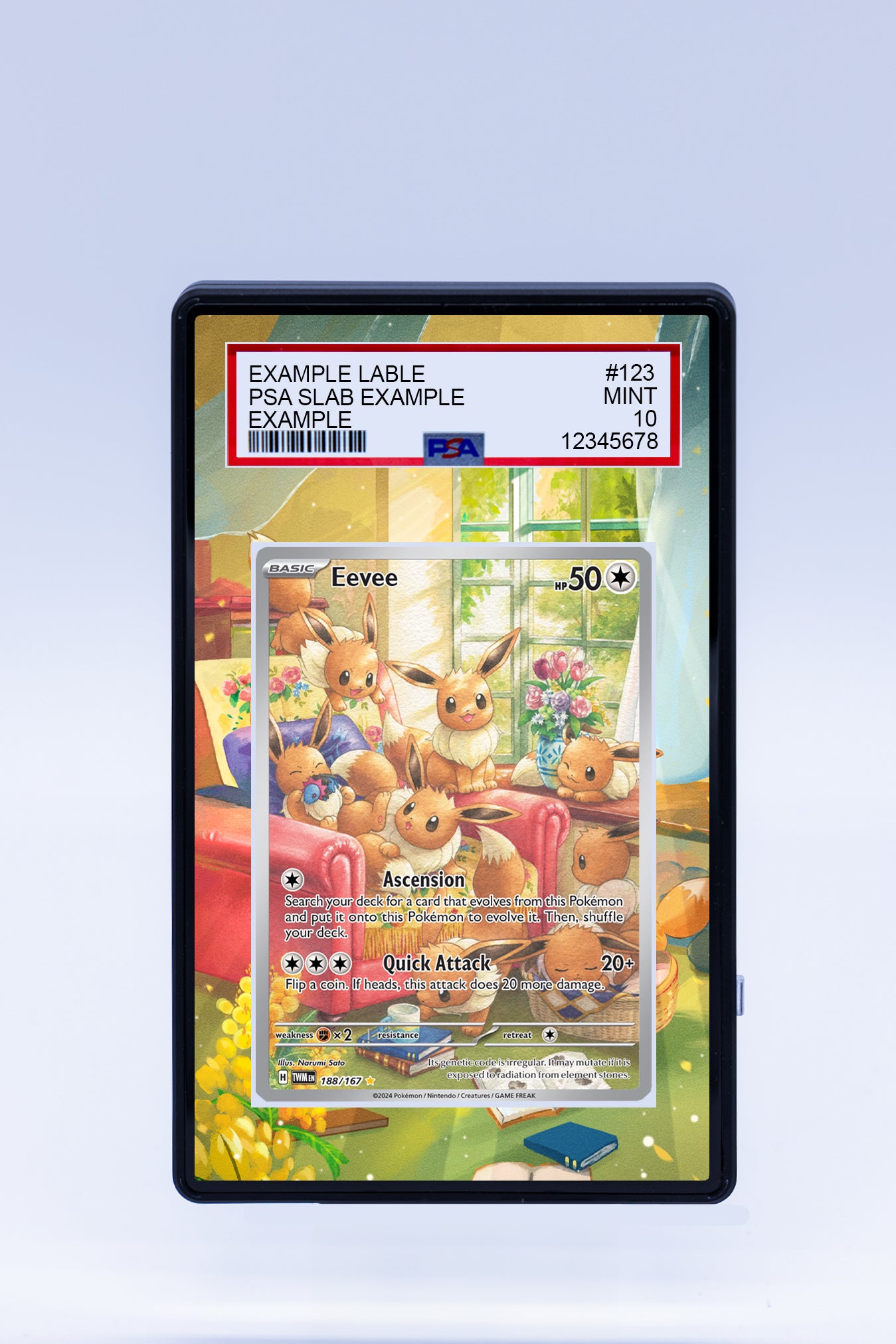 Eevee 188 167 (Graded) Case