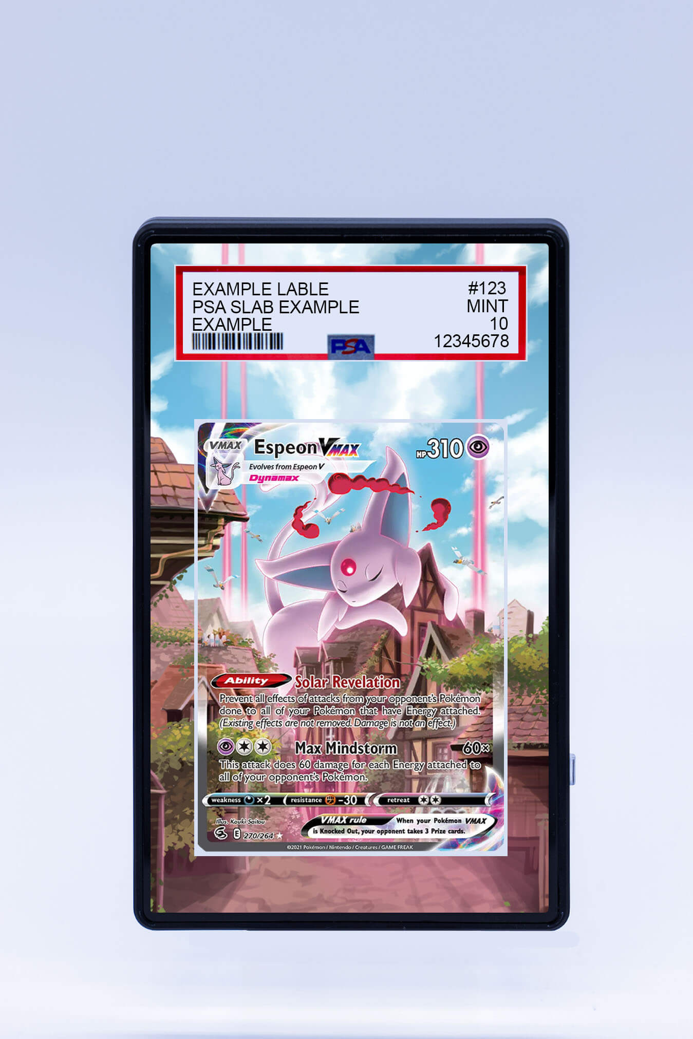 Espeon VMAX 270/264 (Graded)