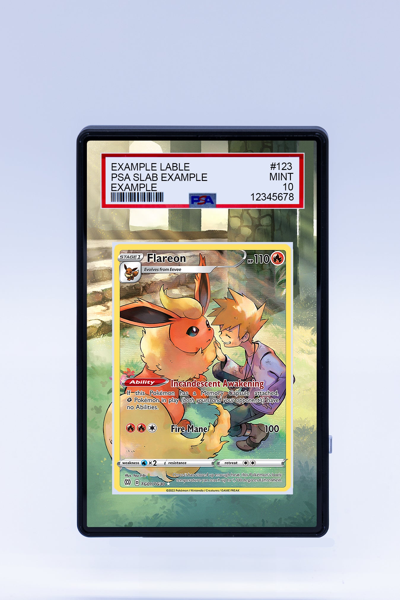 Flareon TG01 TG30 (Graded) Case