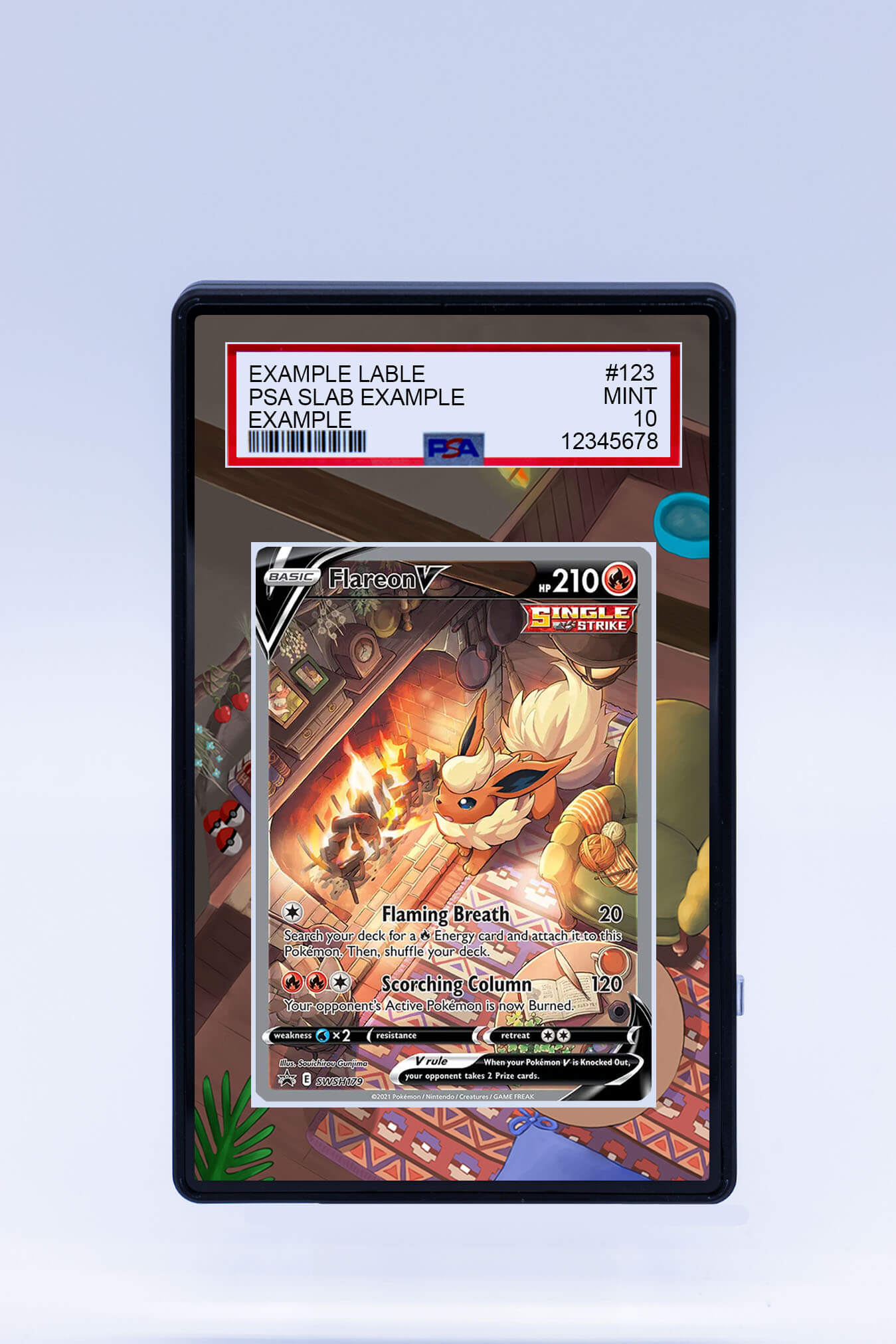 Flareon V SWSH179 (Graded)