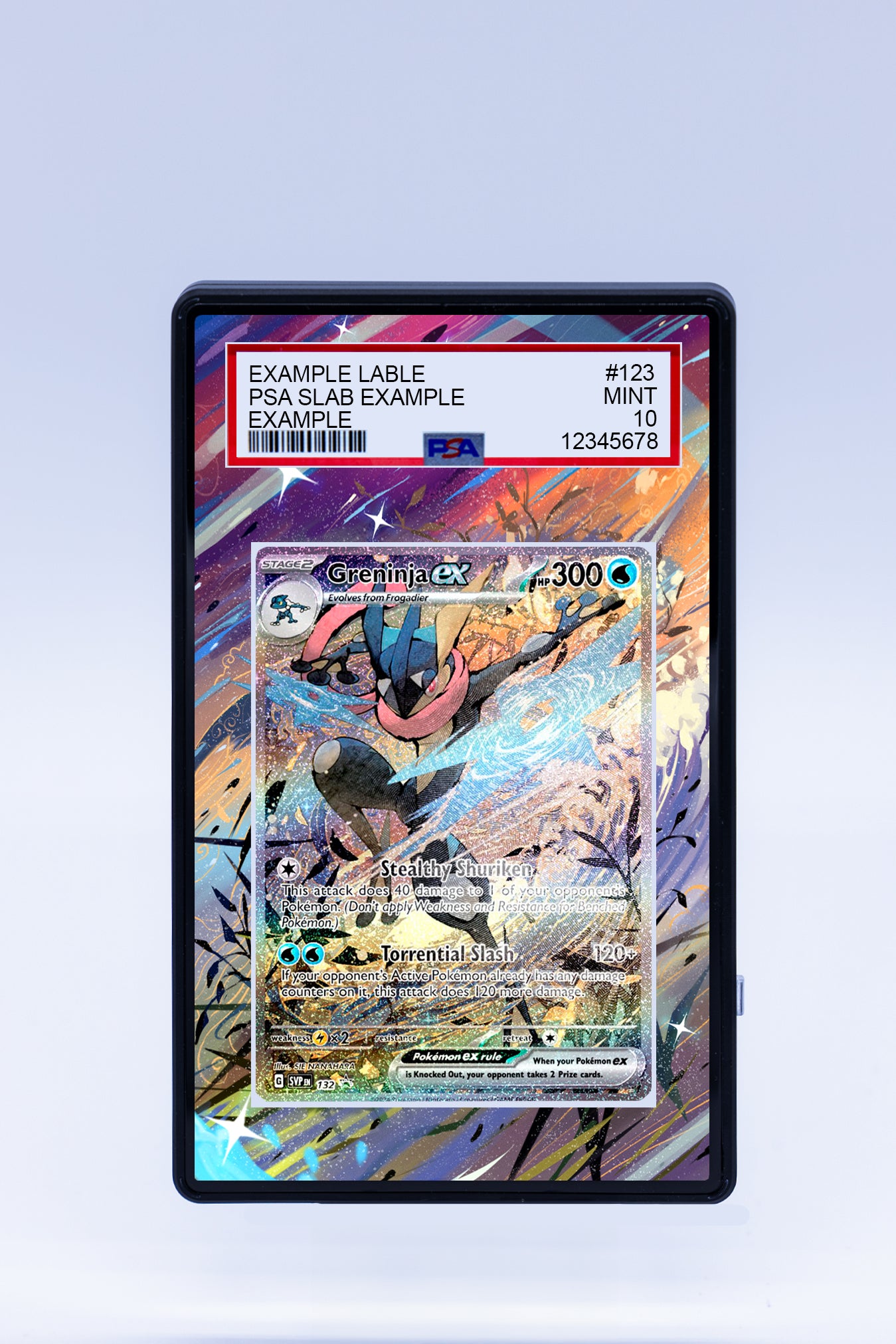 Greninja EX 132 Promo (Graded) Case