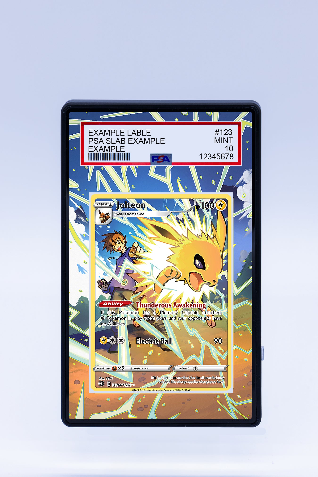 Jolteon TG04 TG30 (Graded) Case