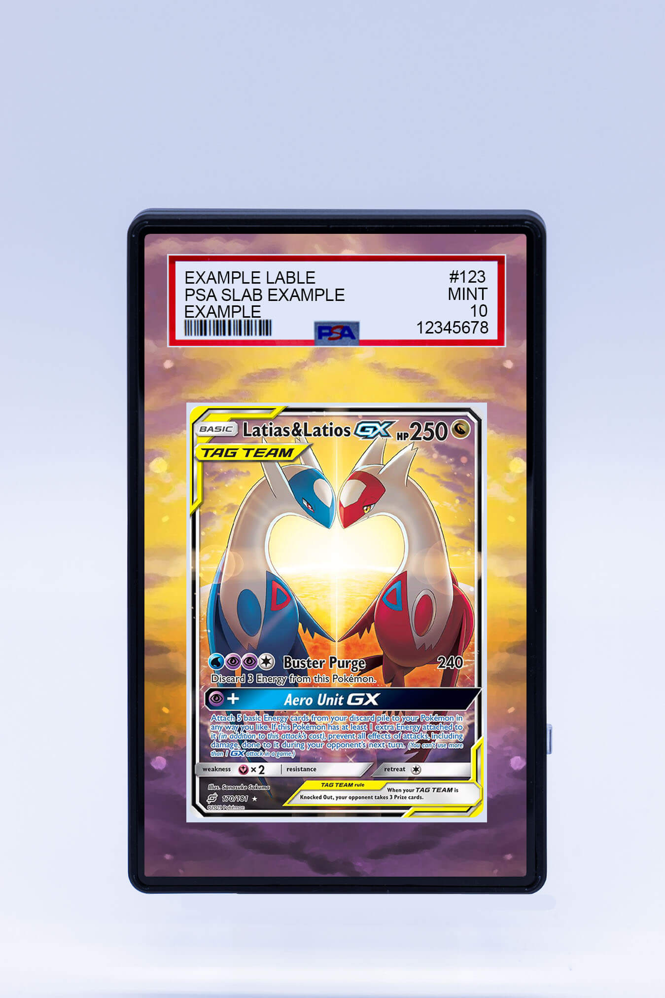 Latias and Latios GX 170/183 (Graded)