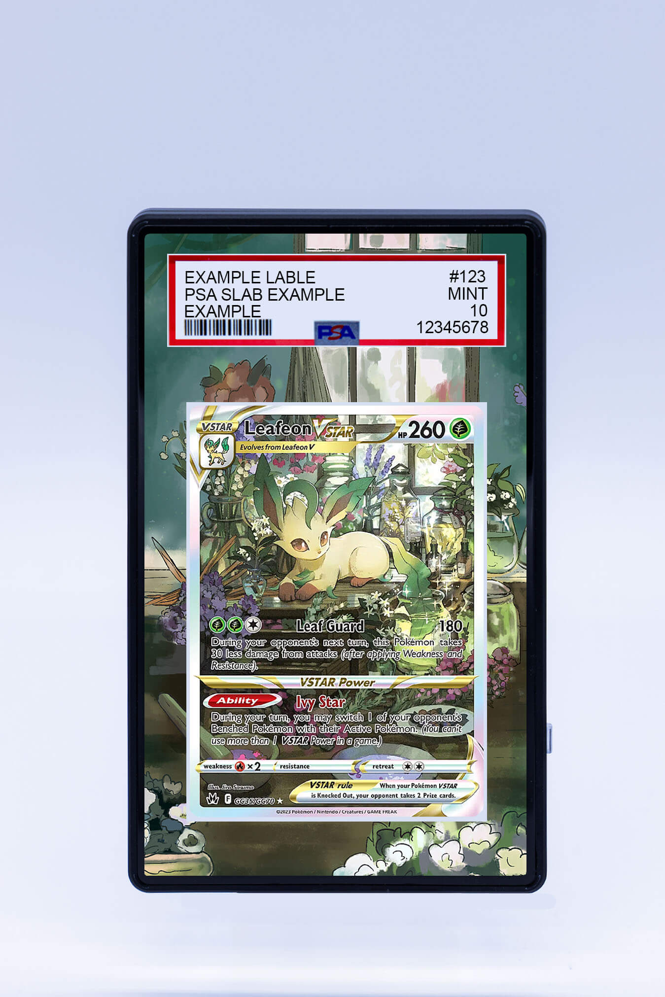 Leafeon VSTAR GG35/GG70 (Graded)